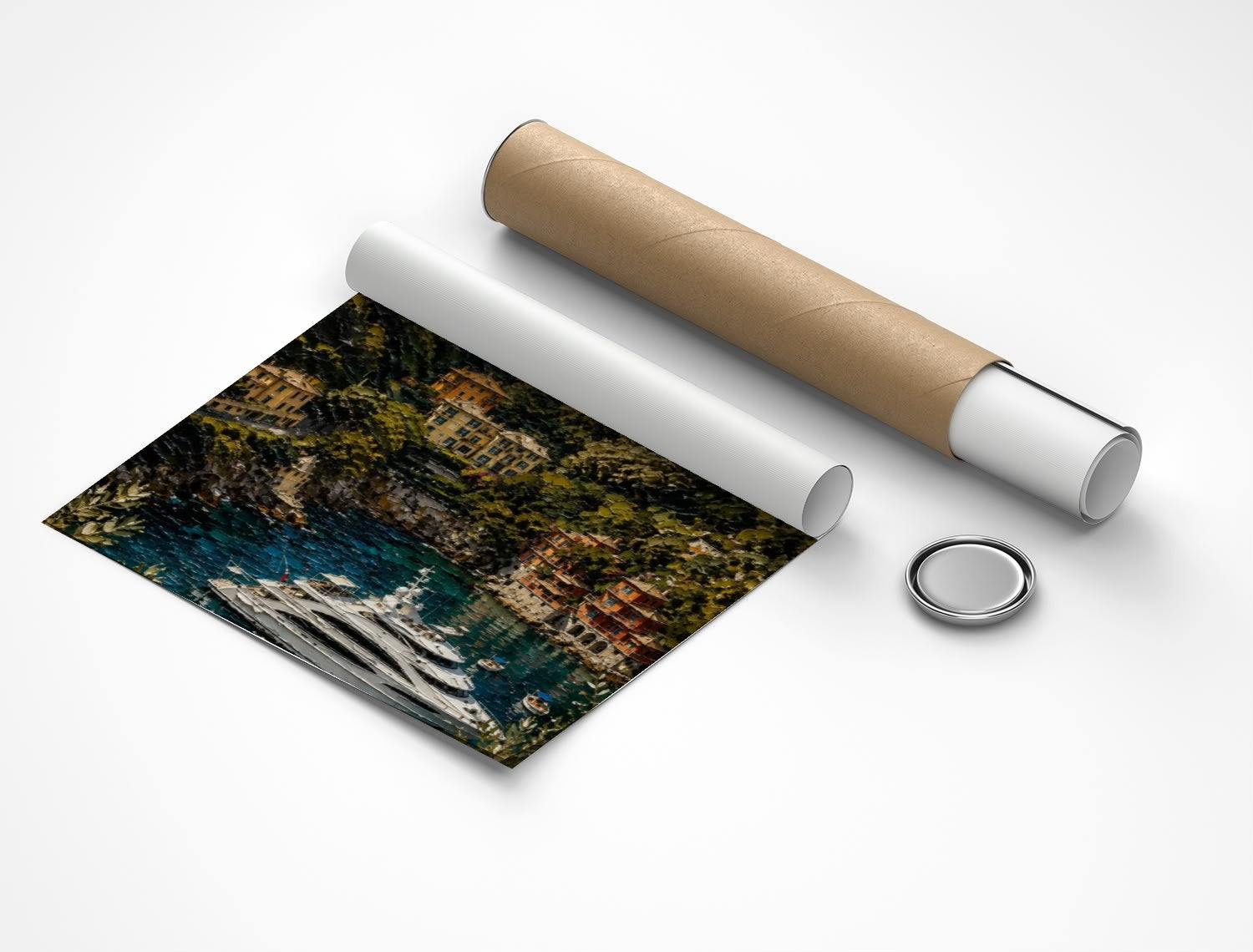 Rolled poster