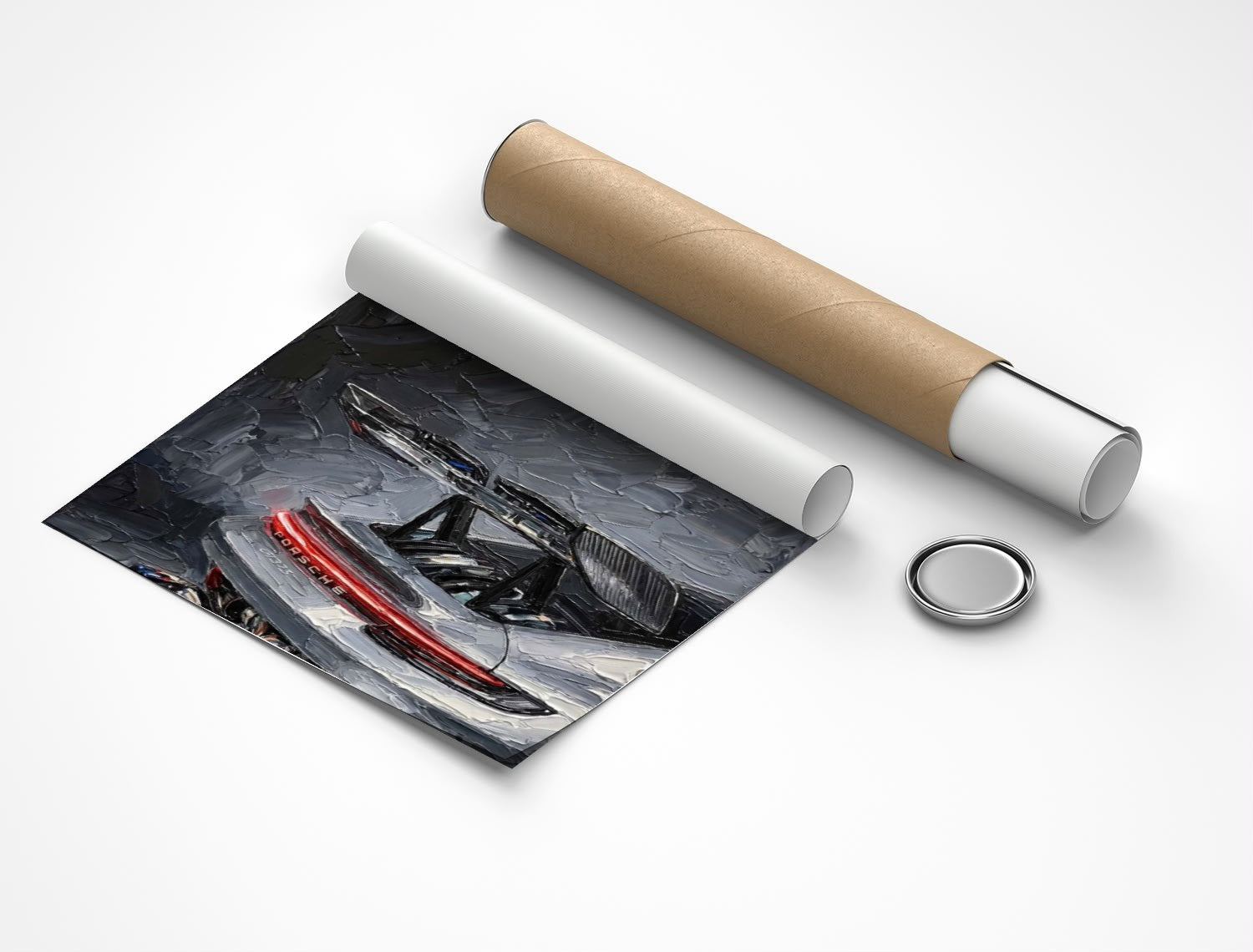 Rolled poster