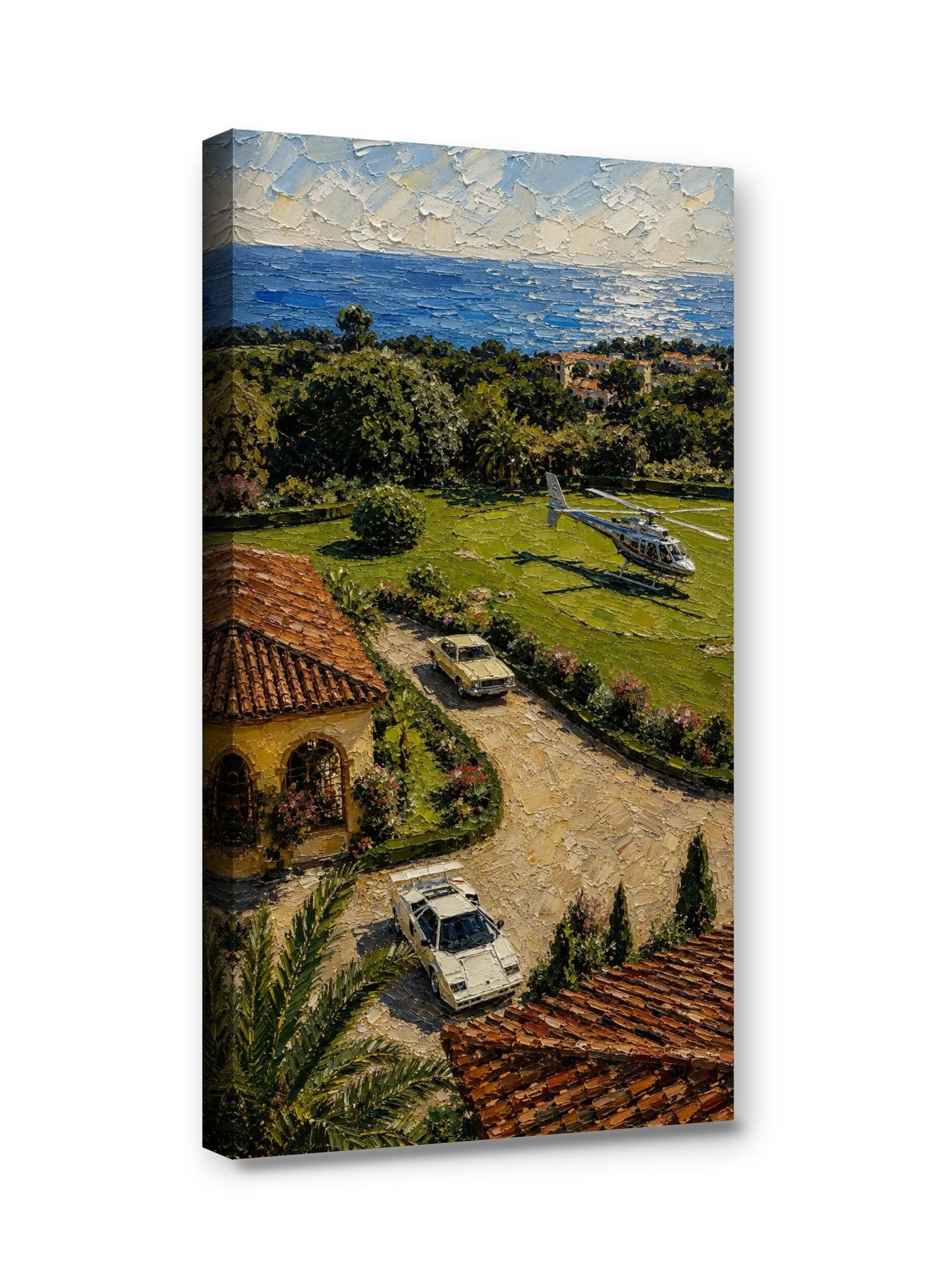 Framed canvas