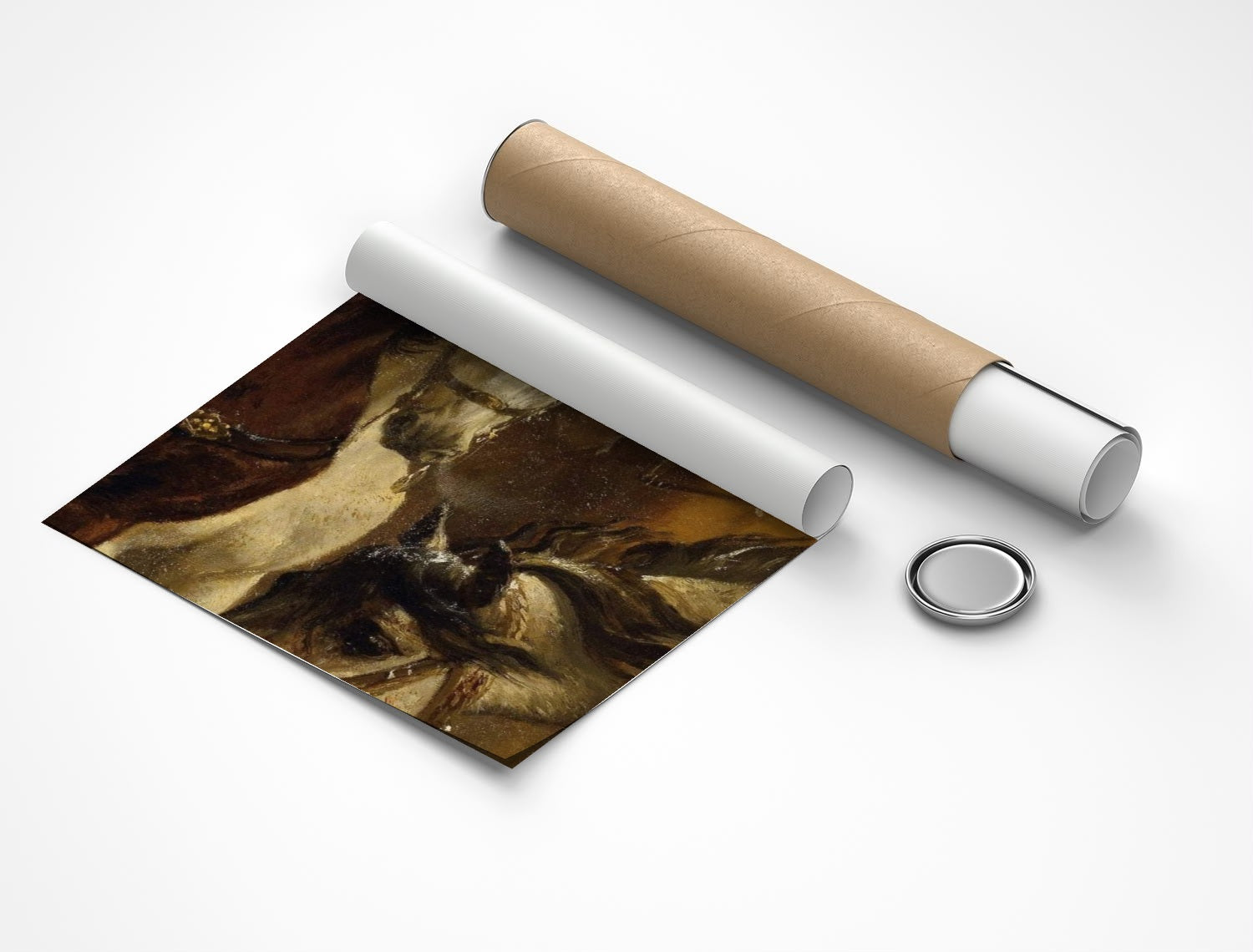 Rolled poster