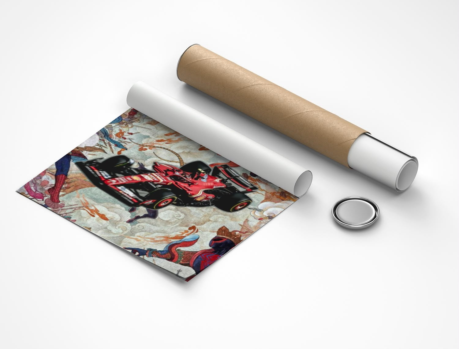 Rolled poster