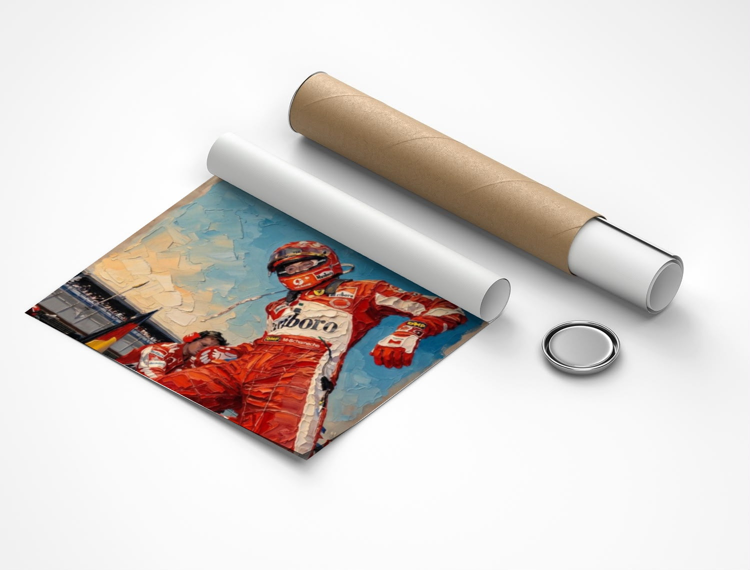 Rolled poster
