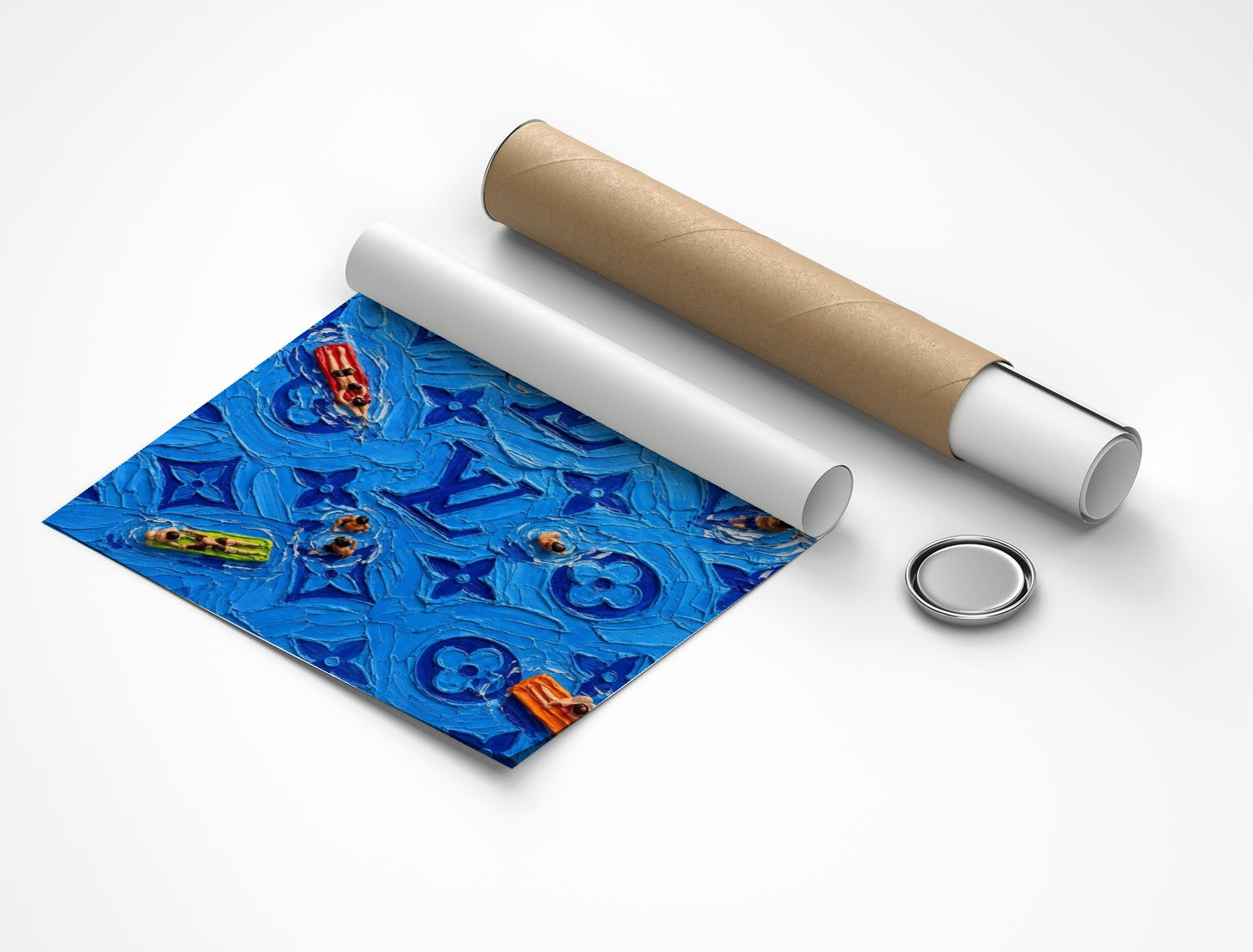 Rolled poster