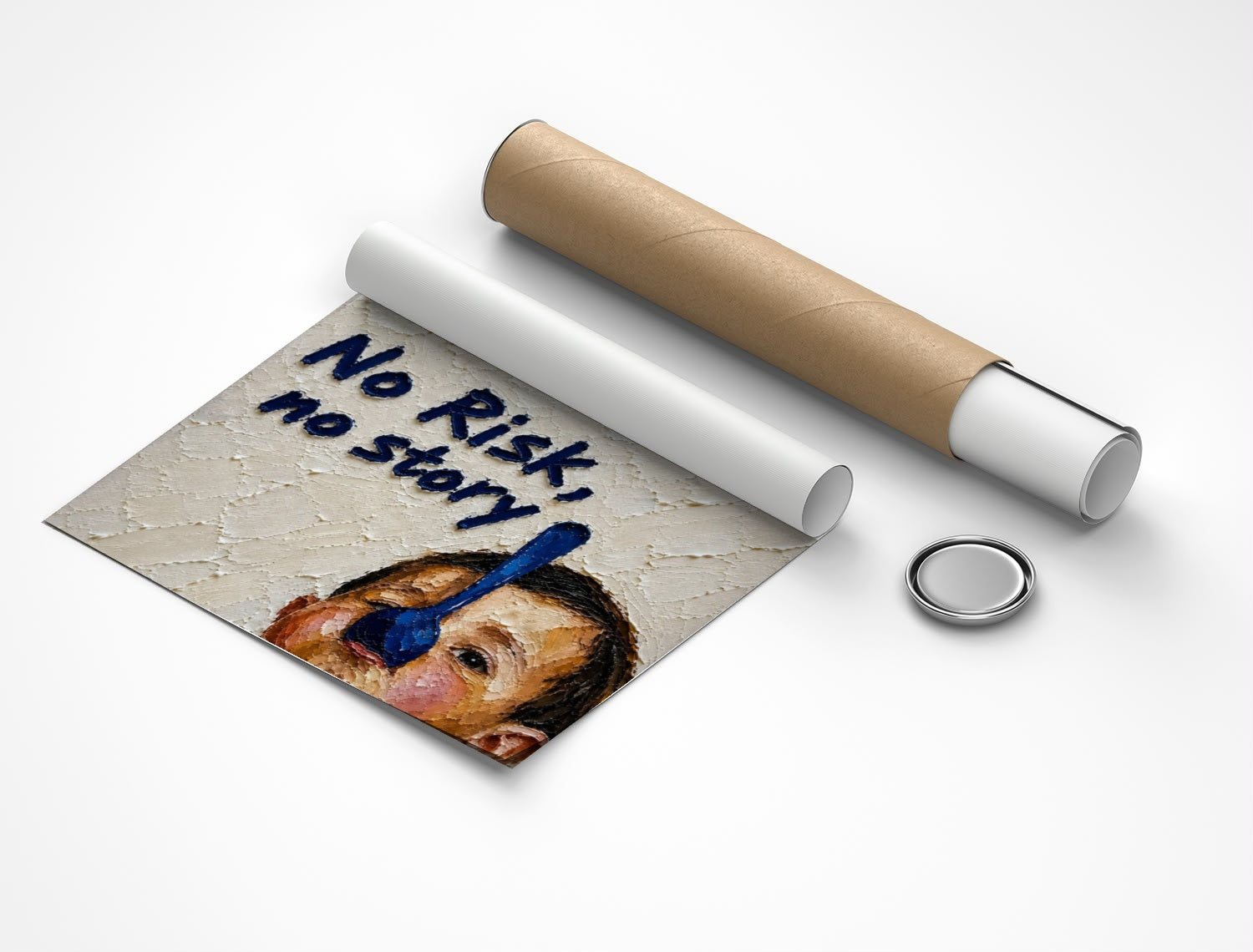 Rolled poster