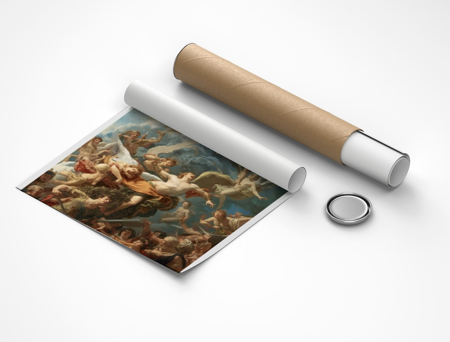 Rolled poster
