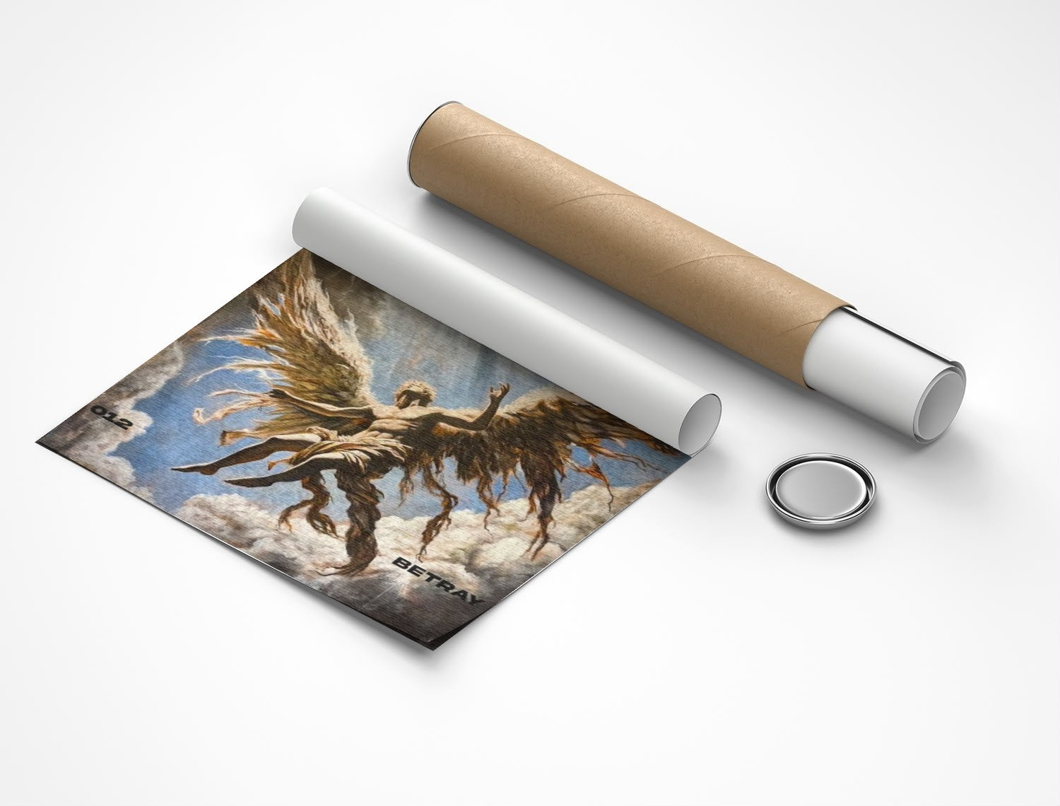 Rolled poster