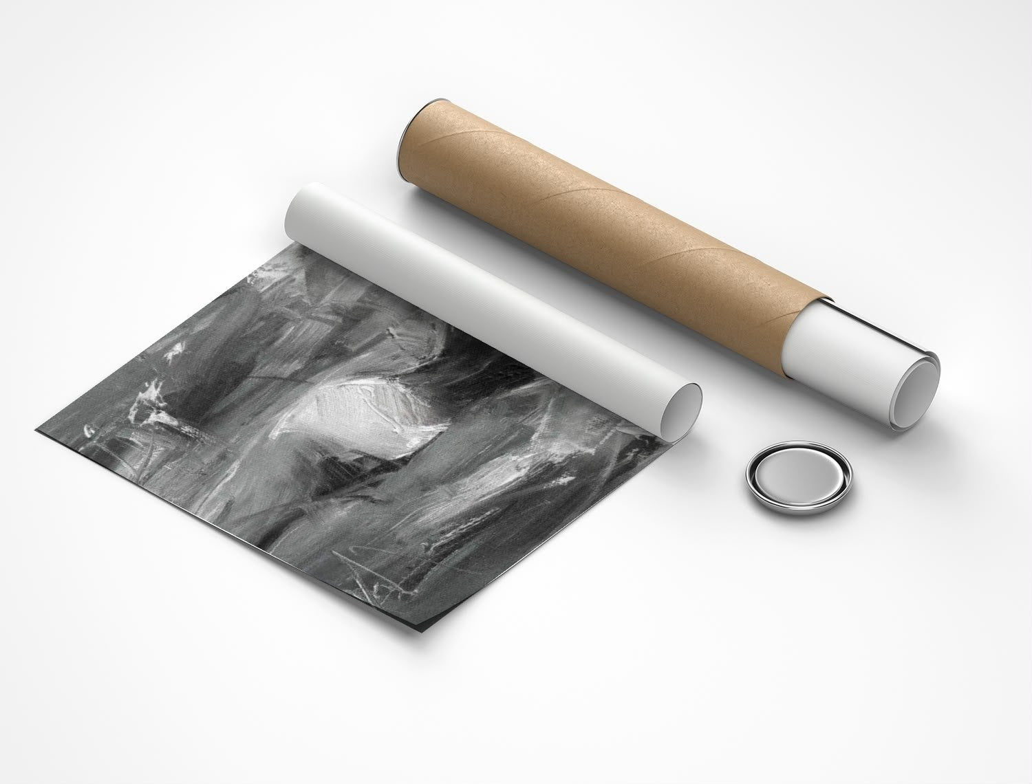 Rolled poster