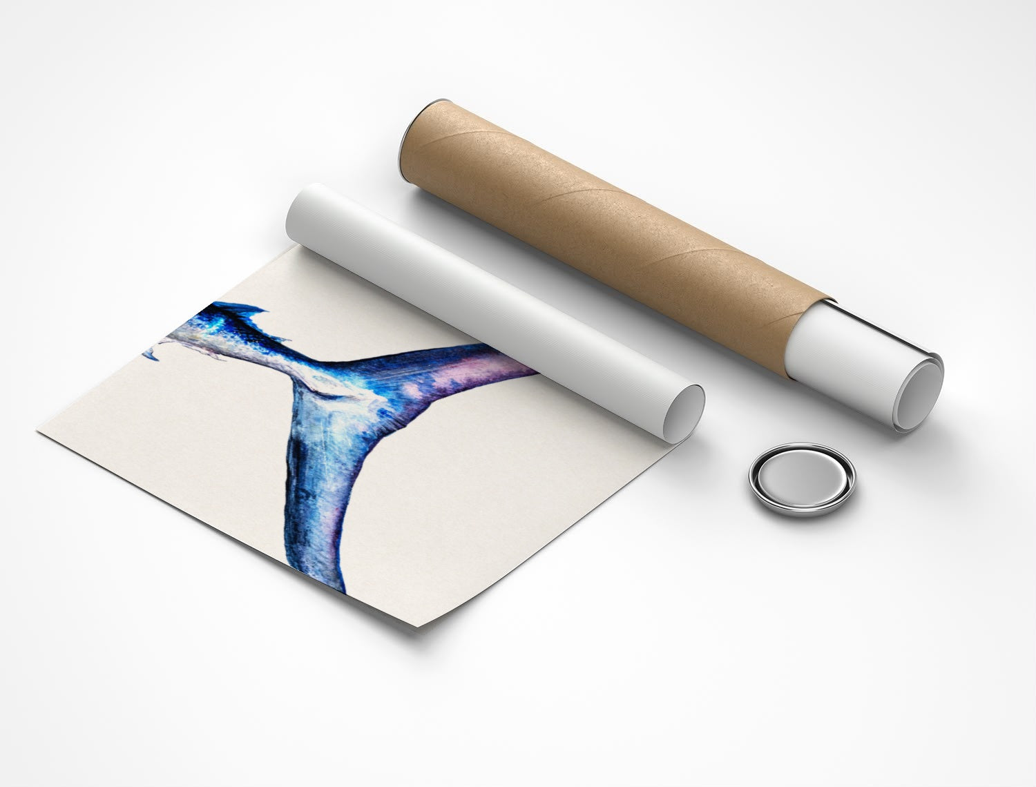 Rolled poster