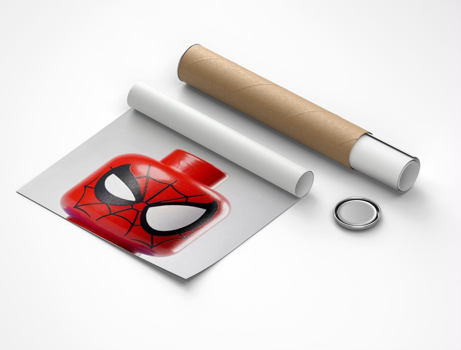 Rolled poster
