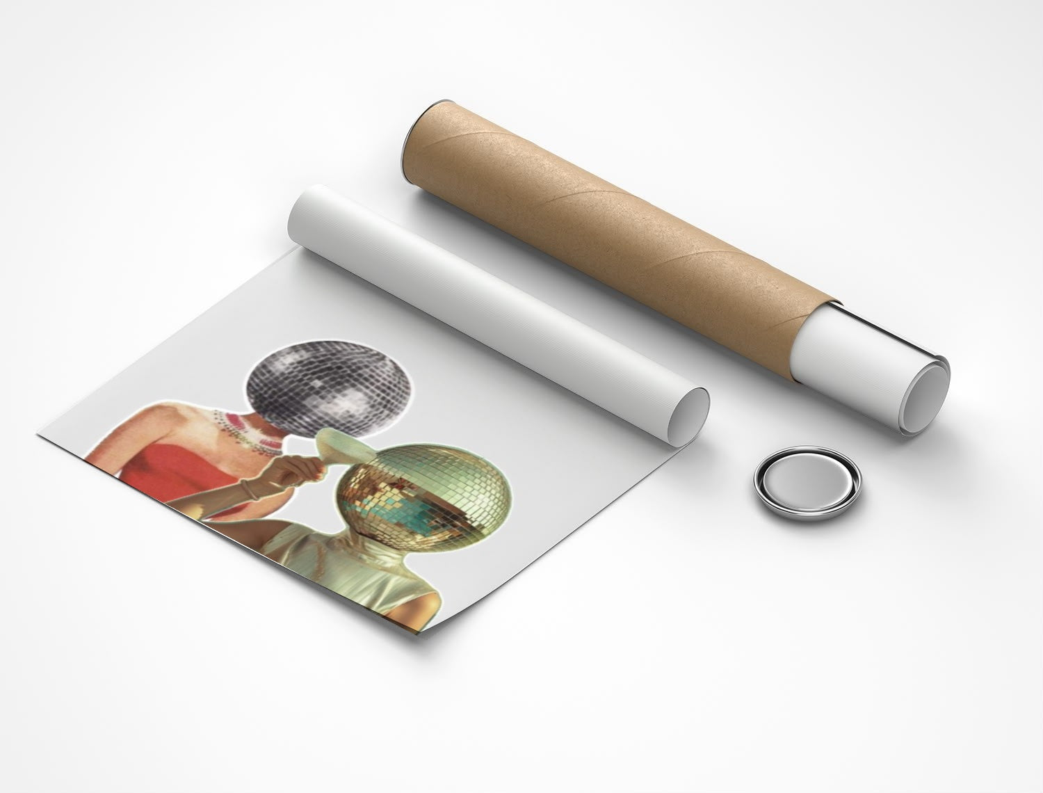 Rolled poster
