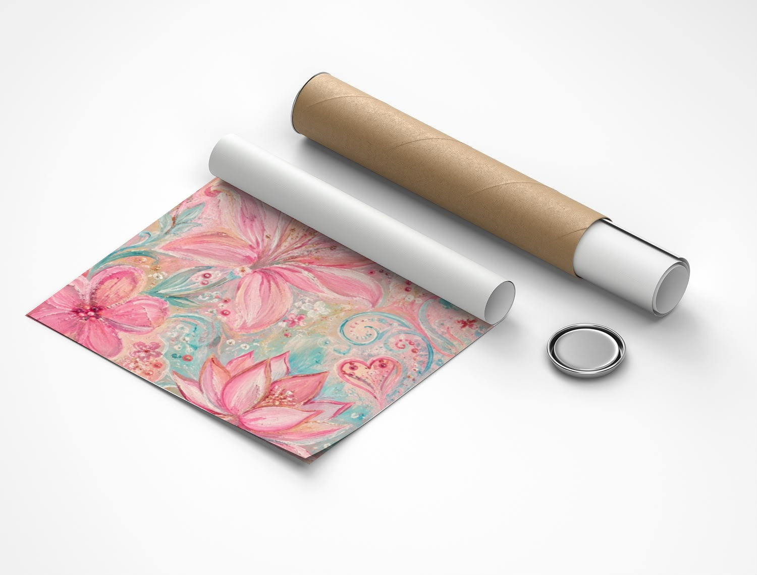 Rolled poster