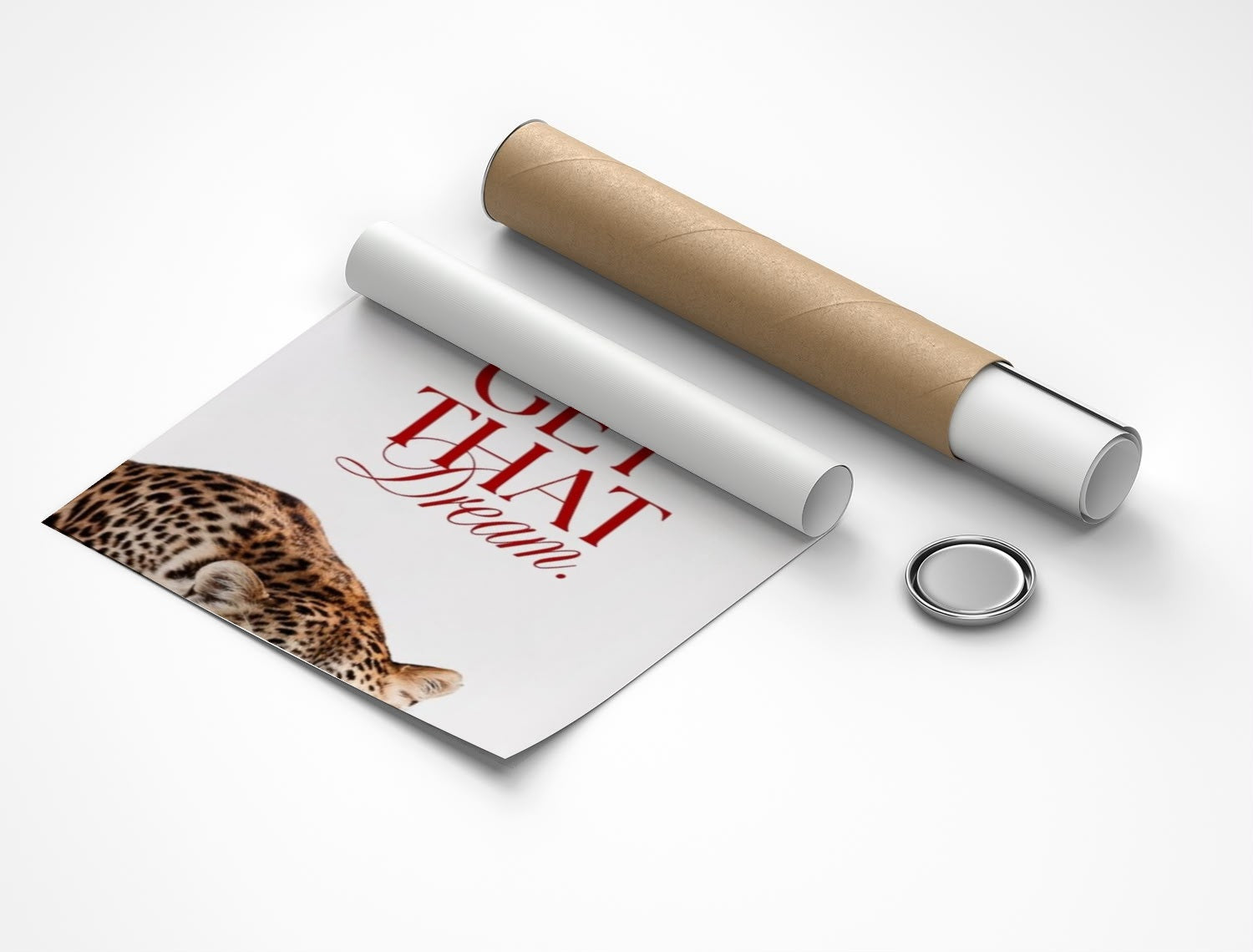 Rolled poster