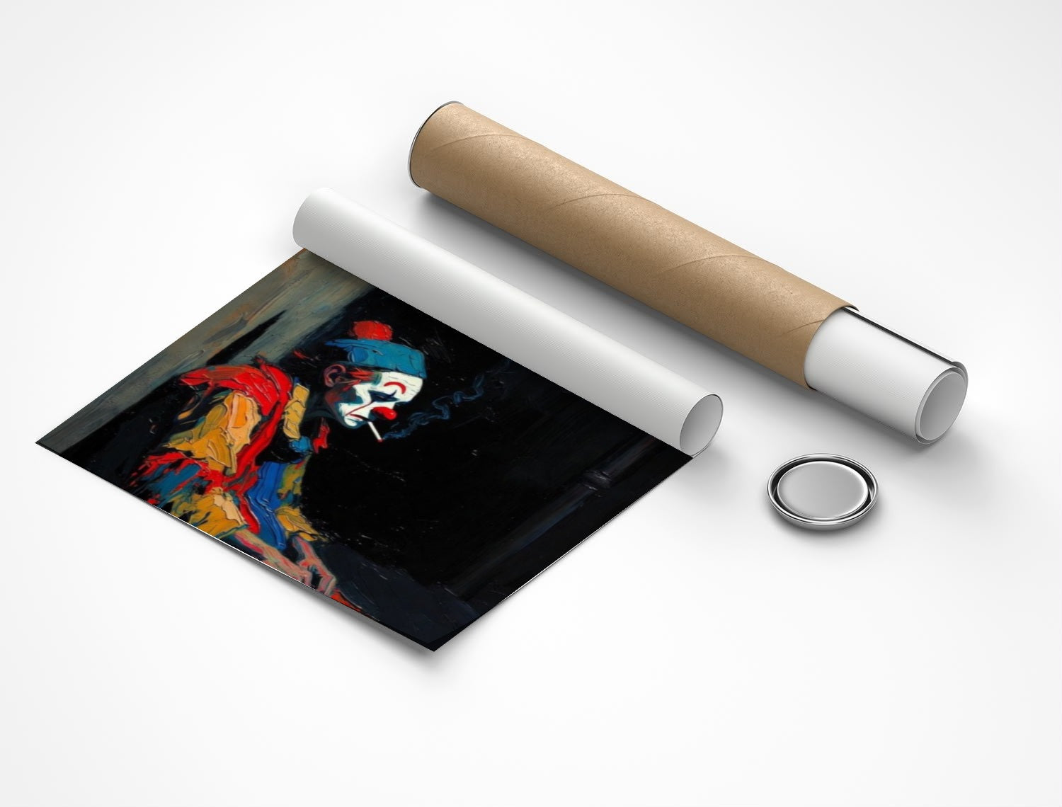 Rolled poster
