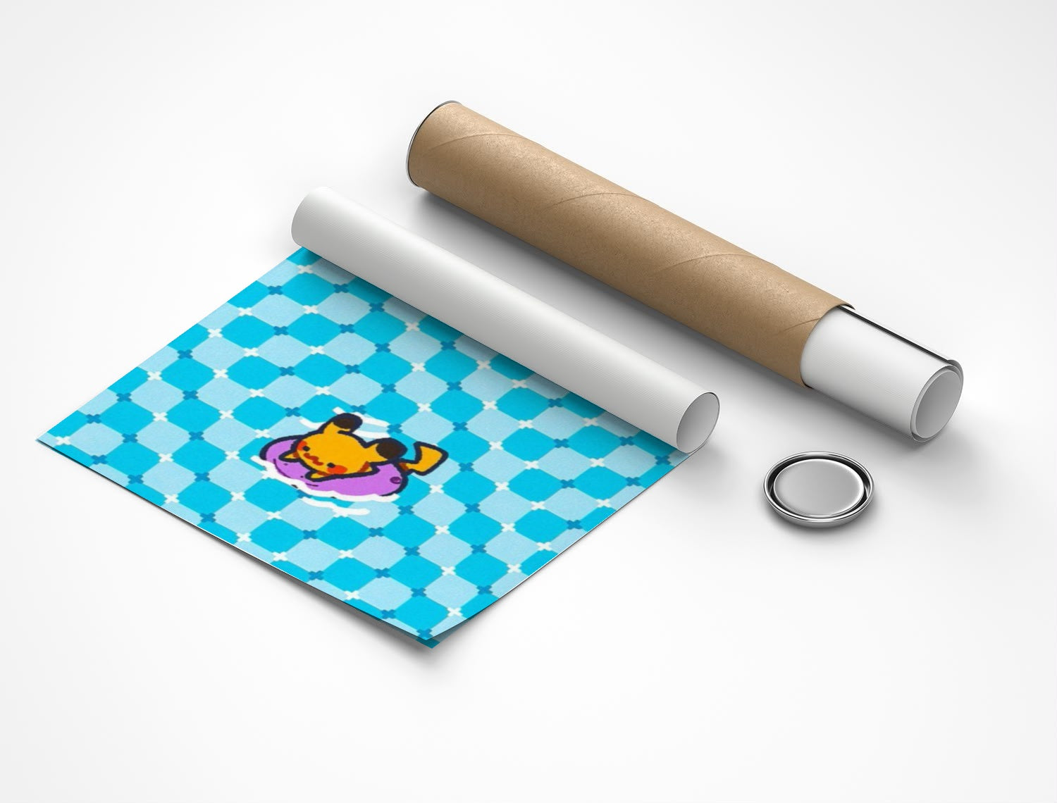 Rolled poster