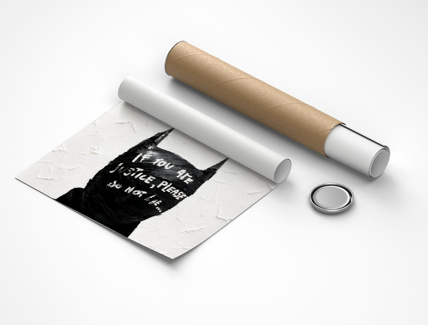 Rolled poster