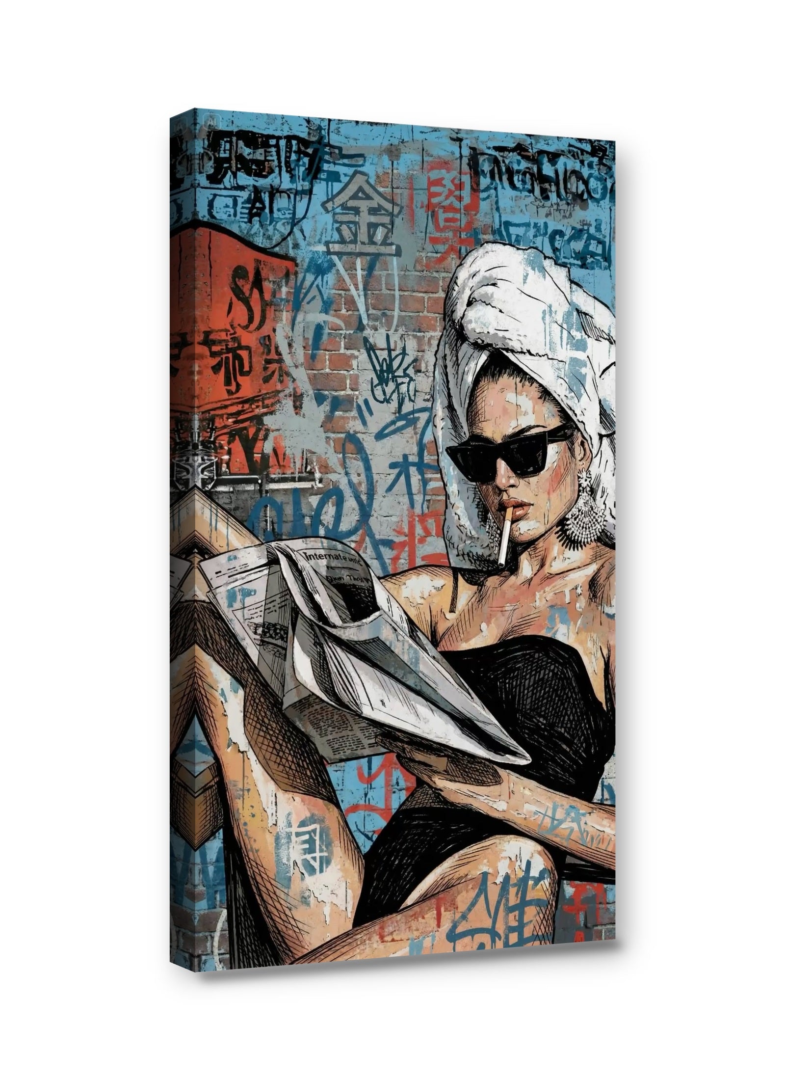 Framed canvas