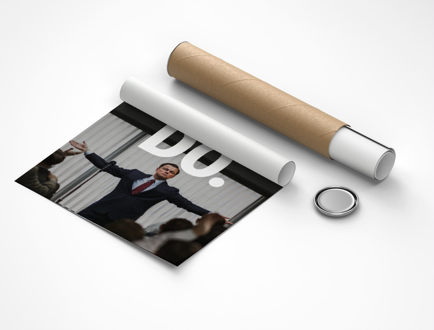 Rolled poster