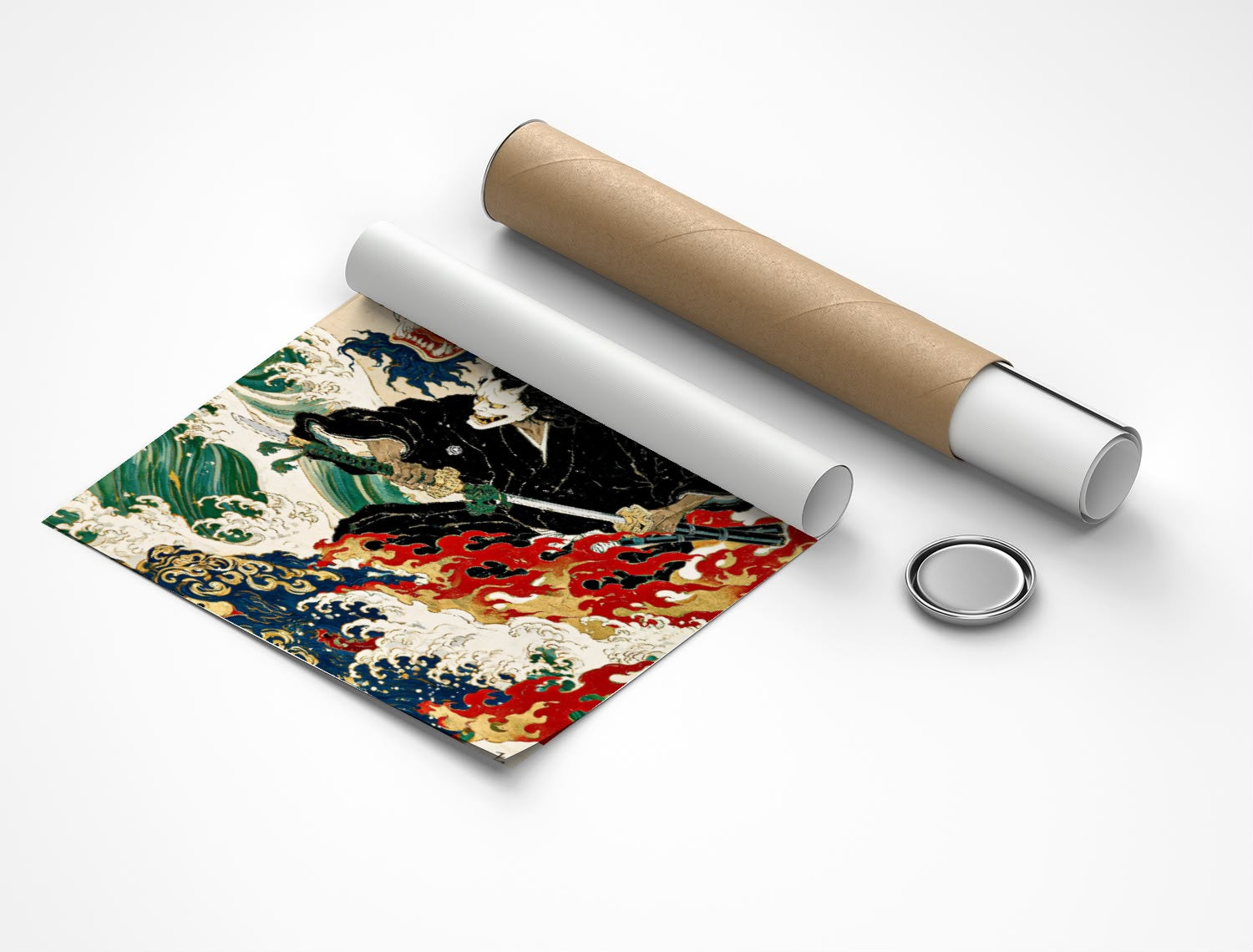 Rolled poster
