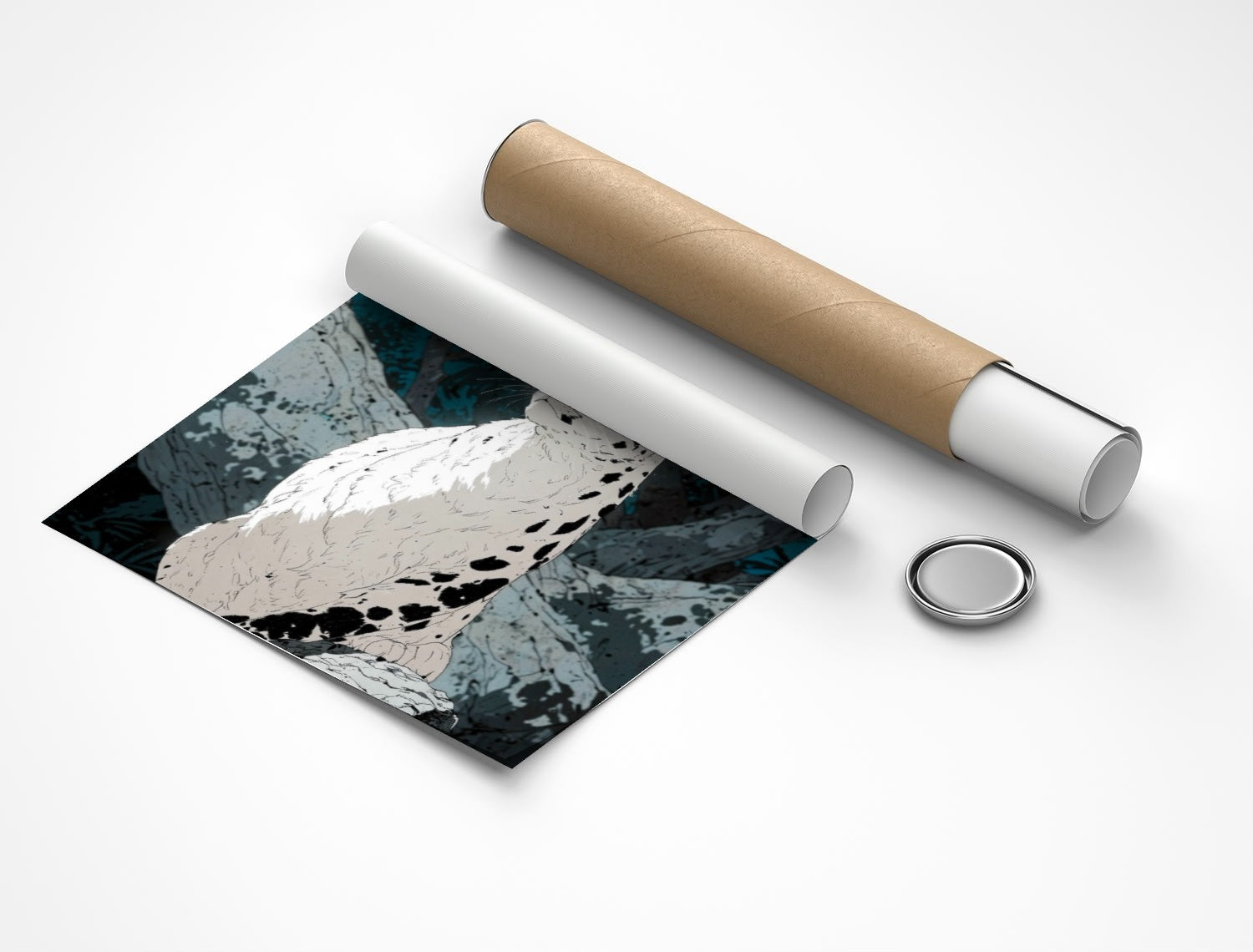 Rolled poster