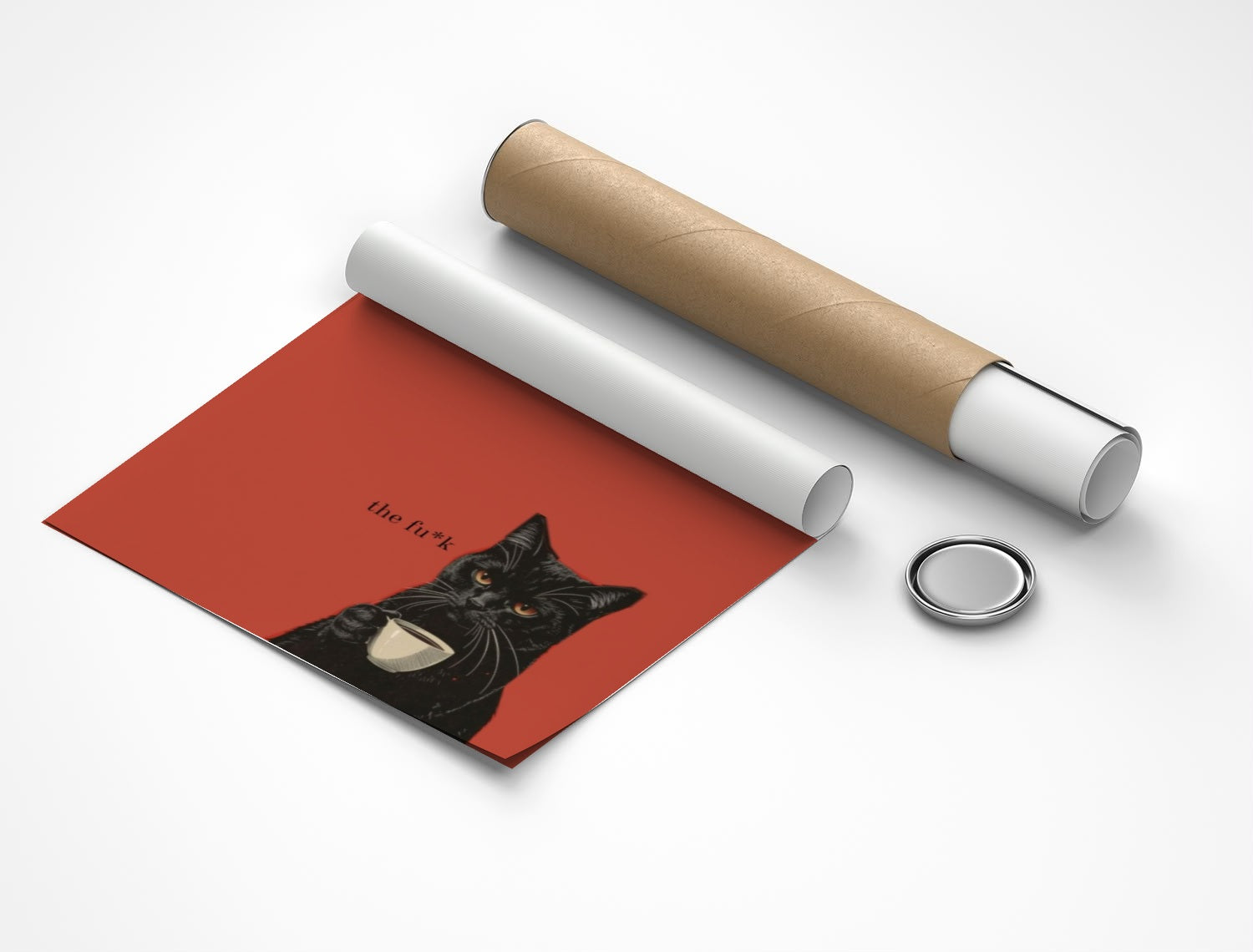 Rolled poster