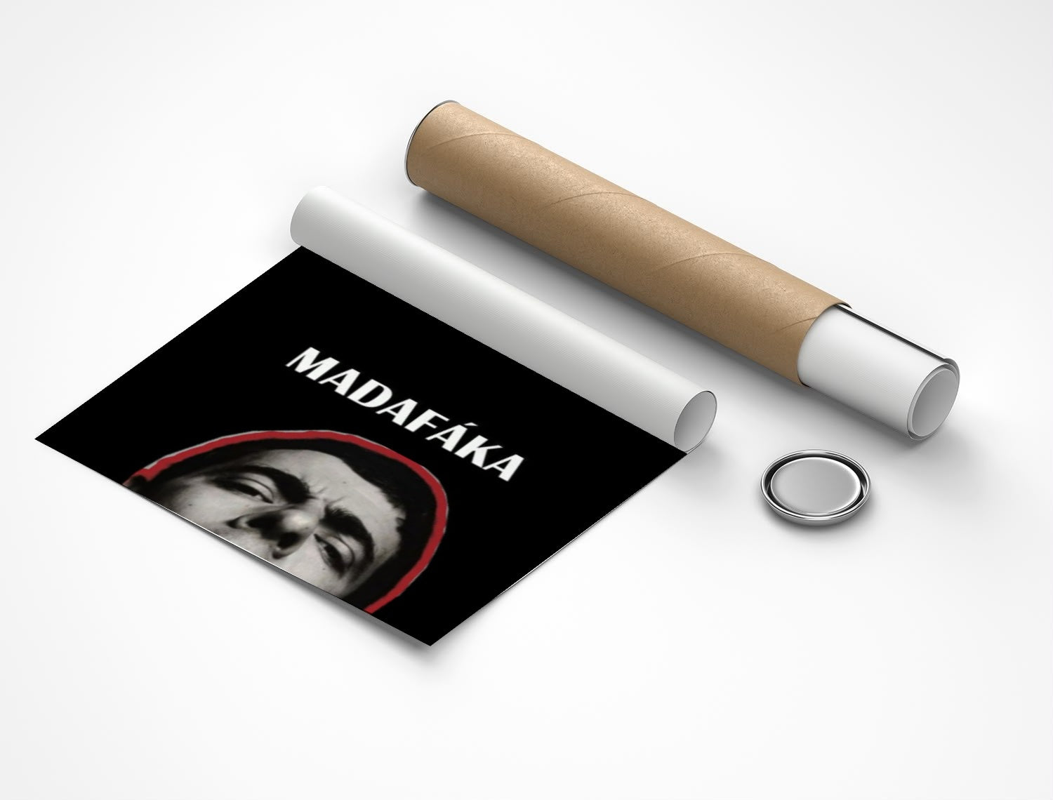 Rolled poster