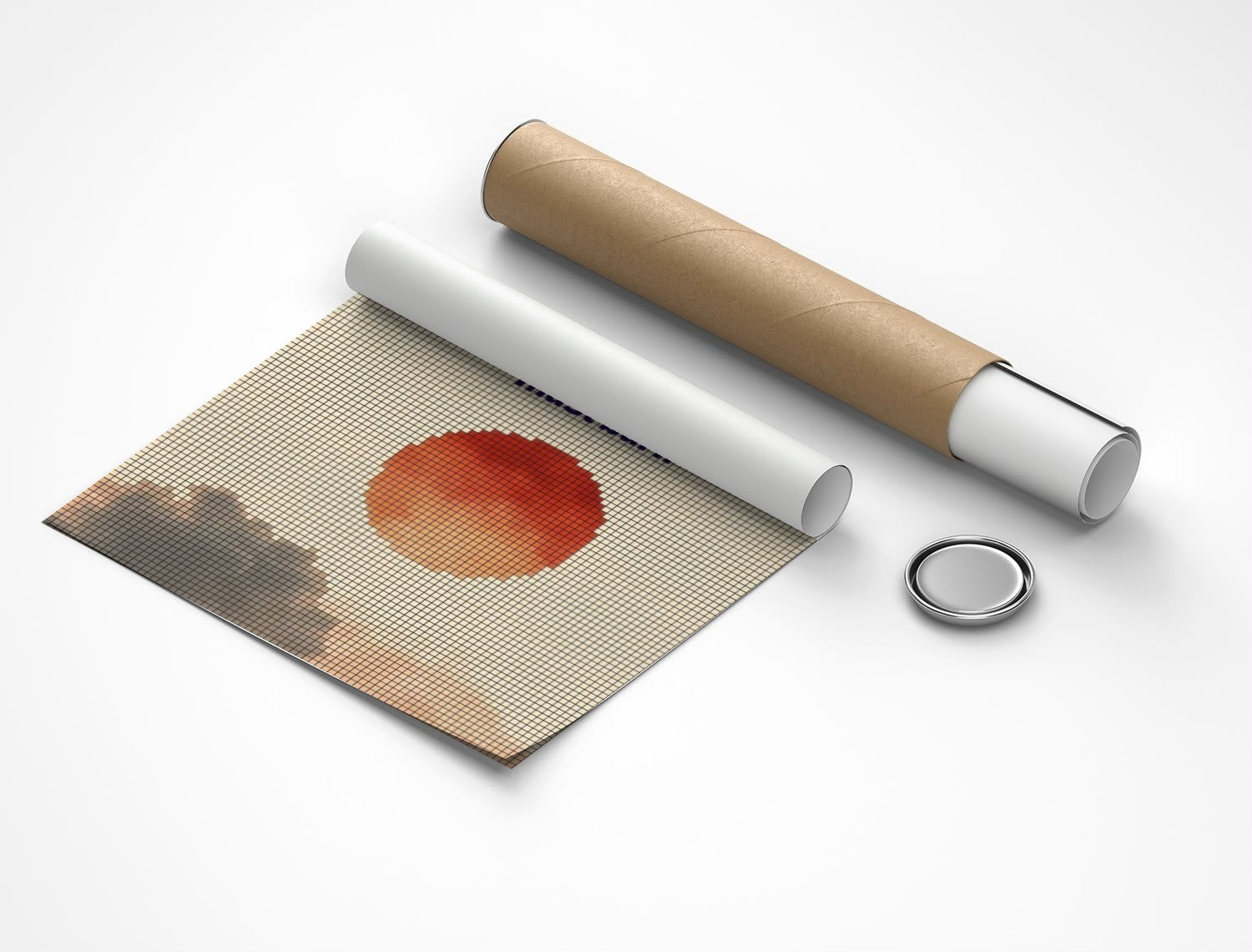 Rolled poster
