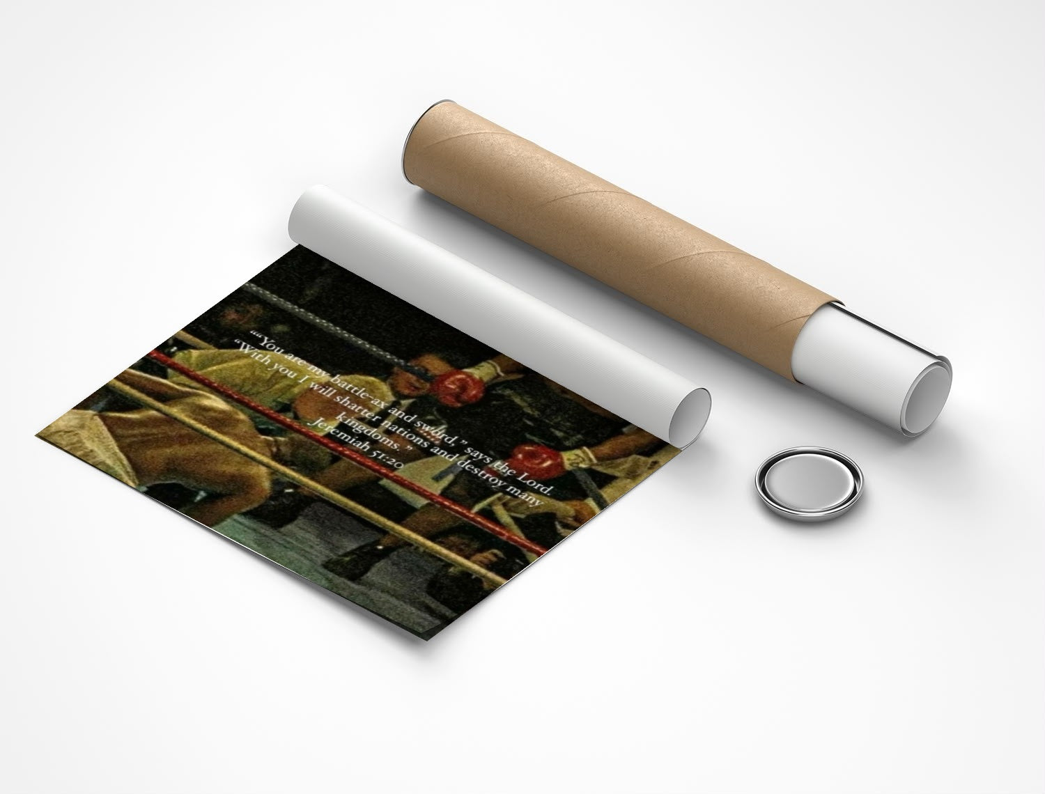 Rolled poster