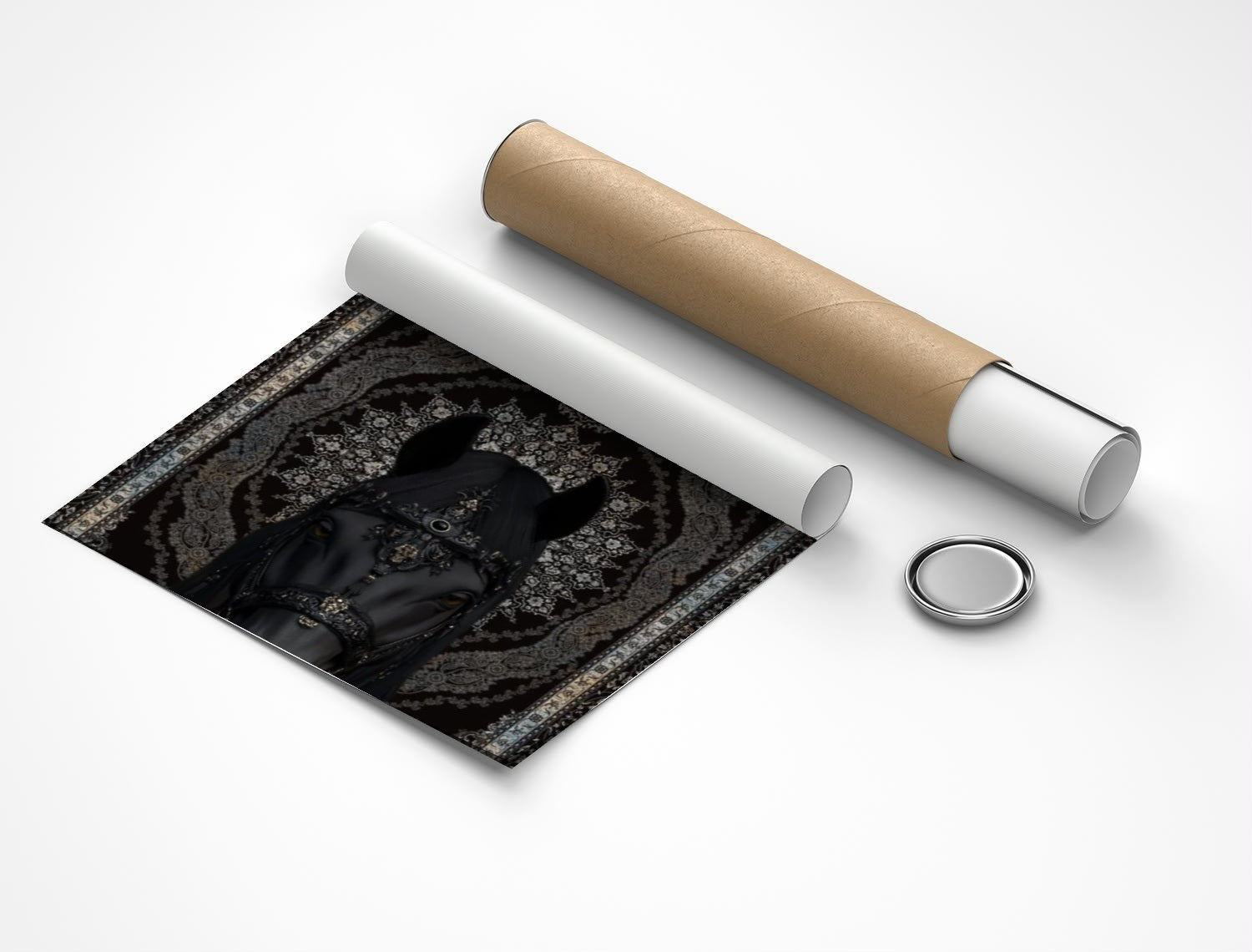 Rolled poster