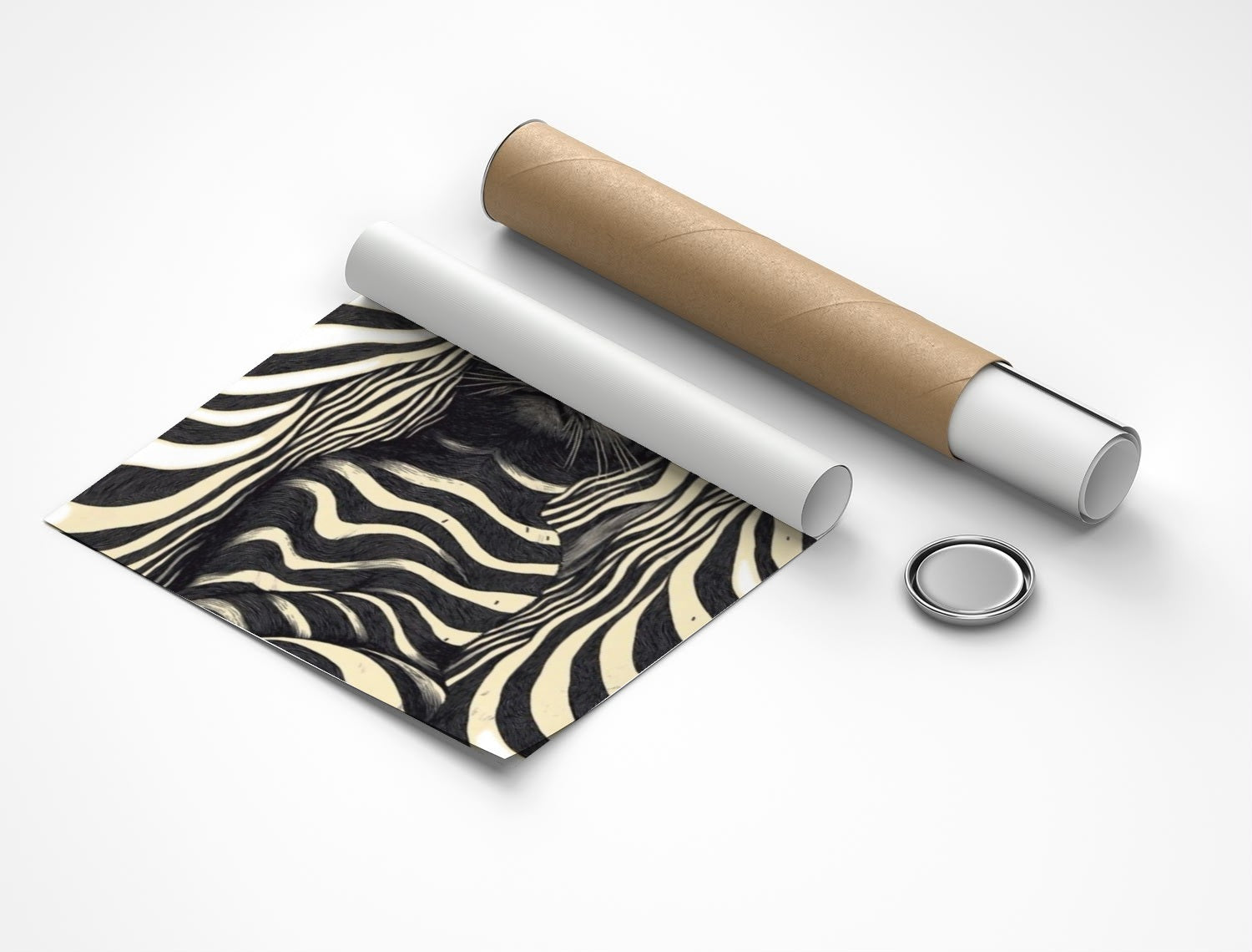 Rolled poster