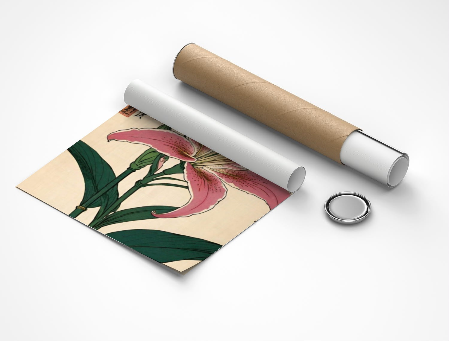 Rolled poster