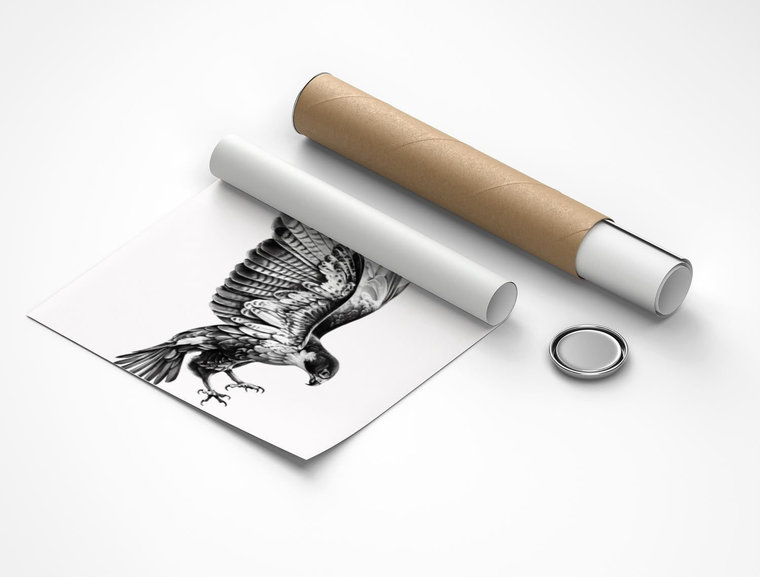Rolled poster