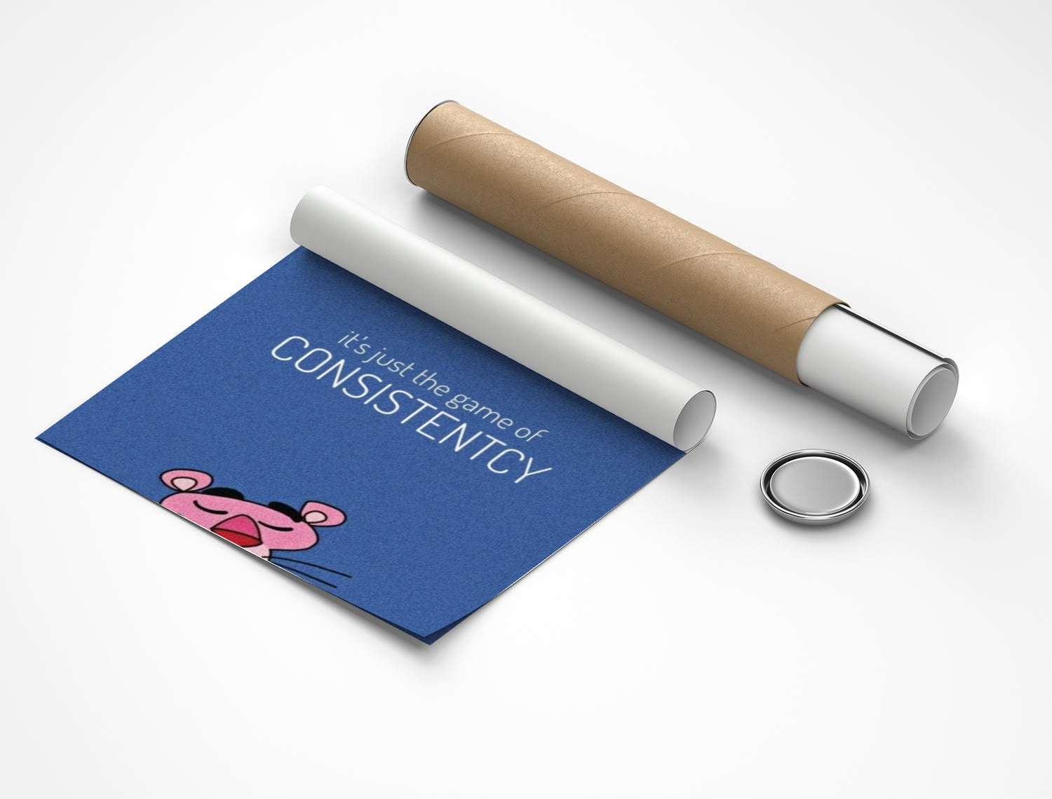 Rolled poster