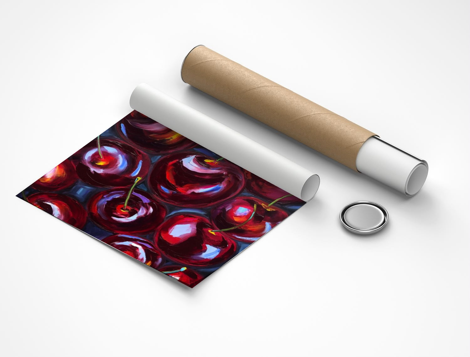 Rolled poster