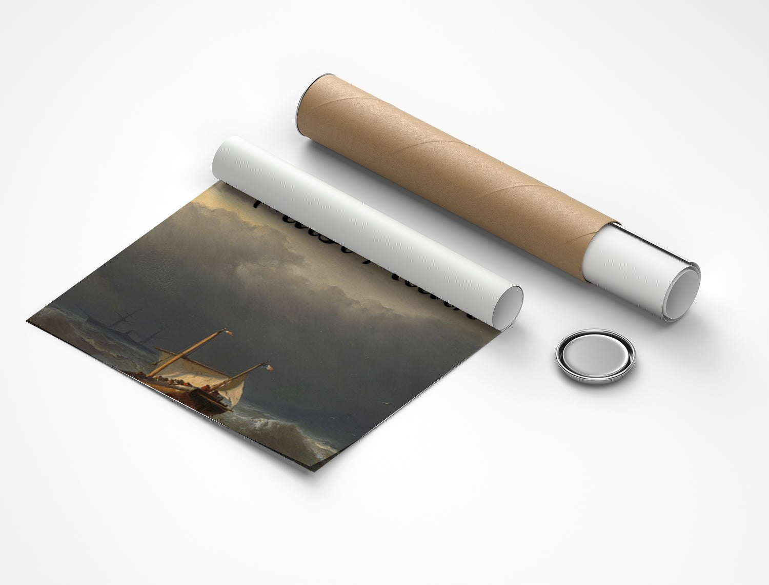 Rolled poster