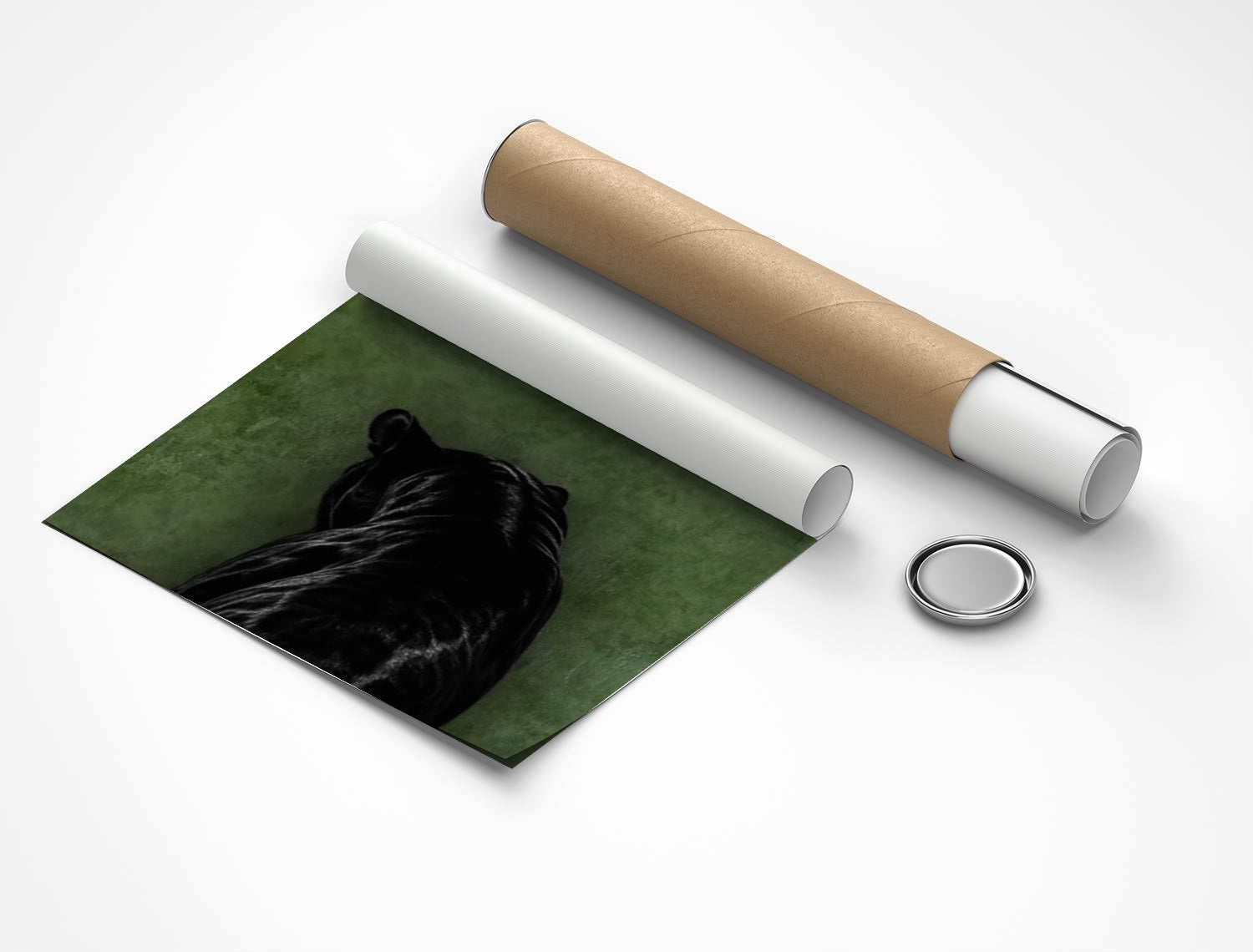 Rolled poster