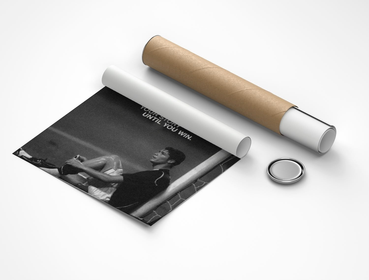 Rolled poster