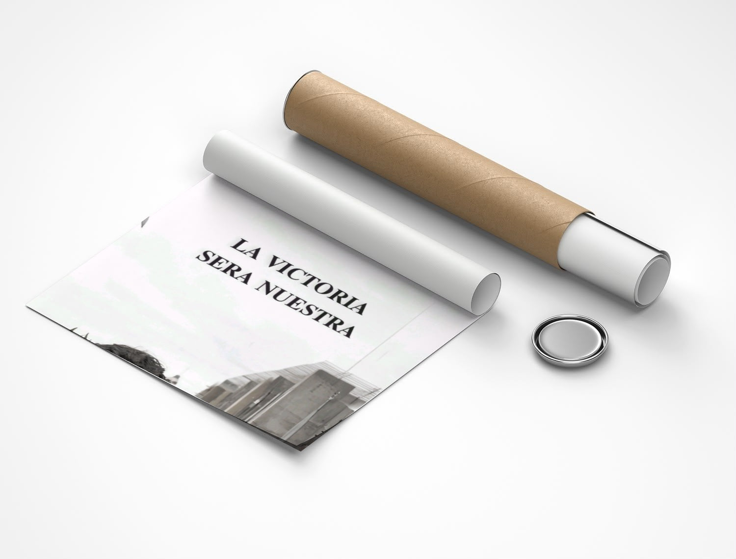Rolled poster
