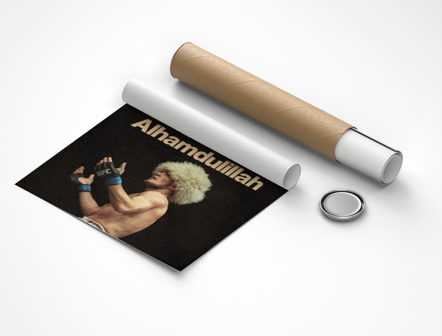Rolled poster
