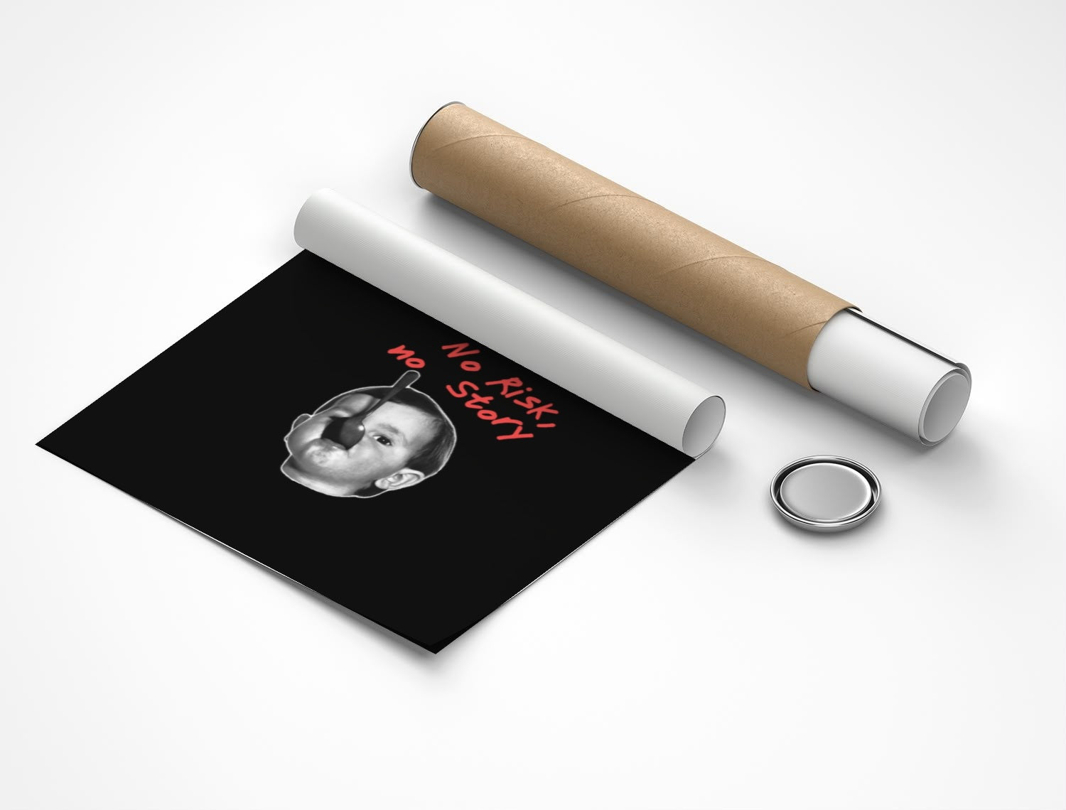 Rolled poster