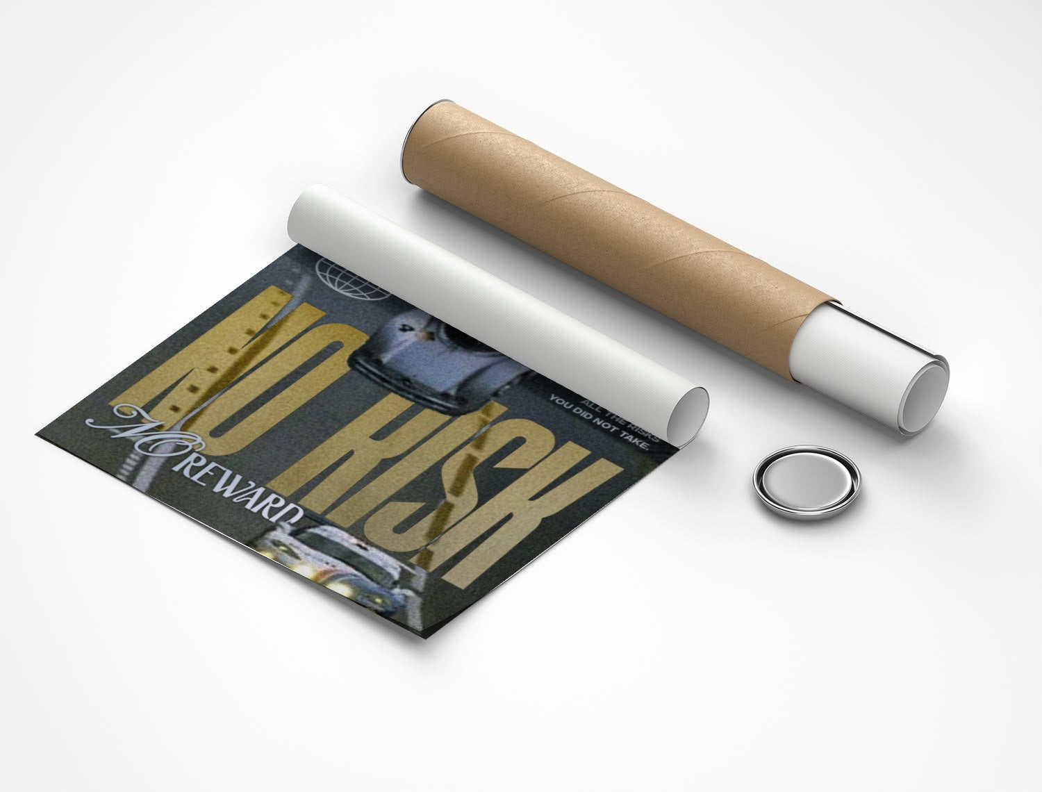 Rolled poster