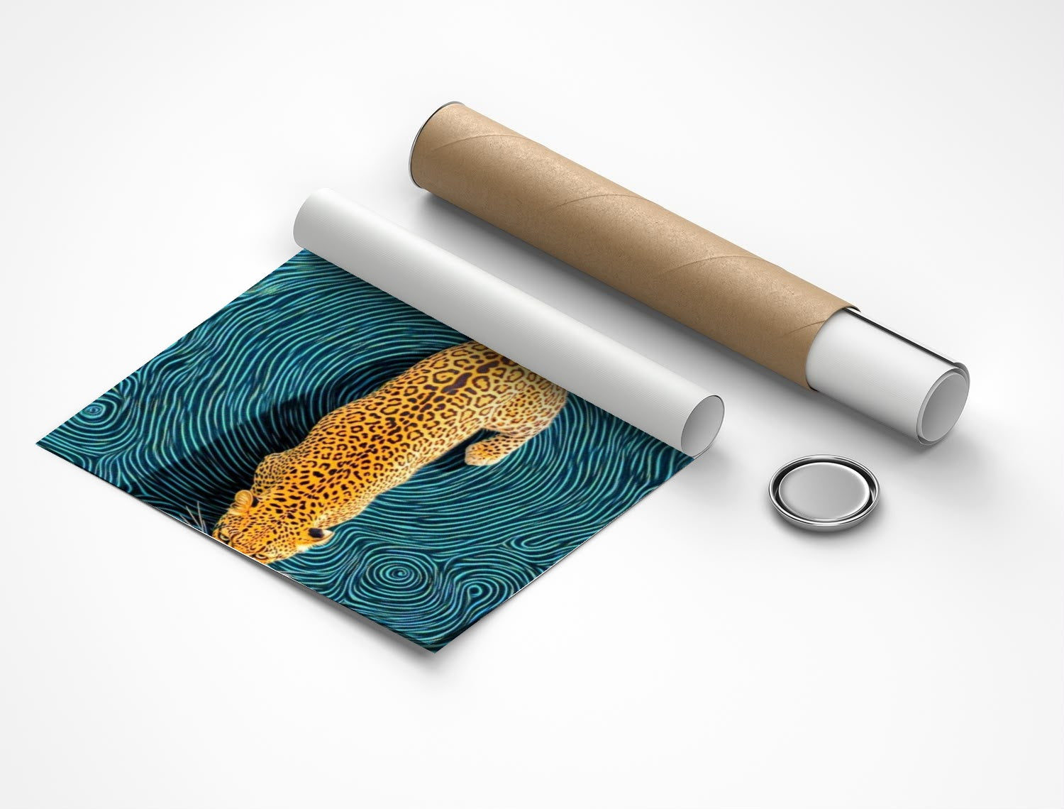 Rolled poster