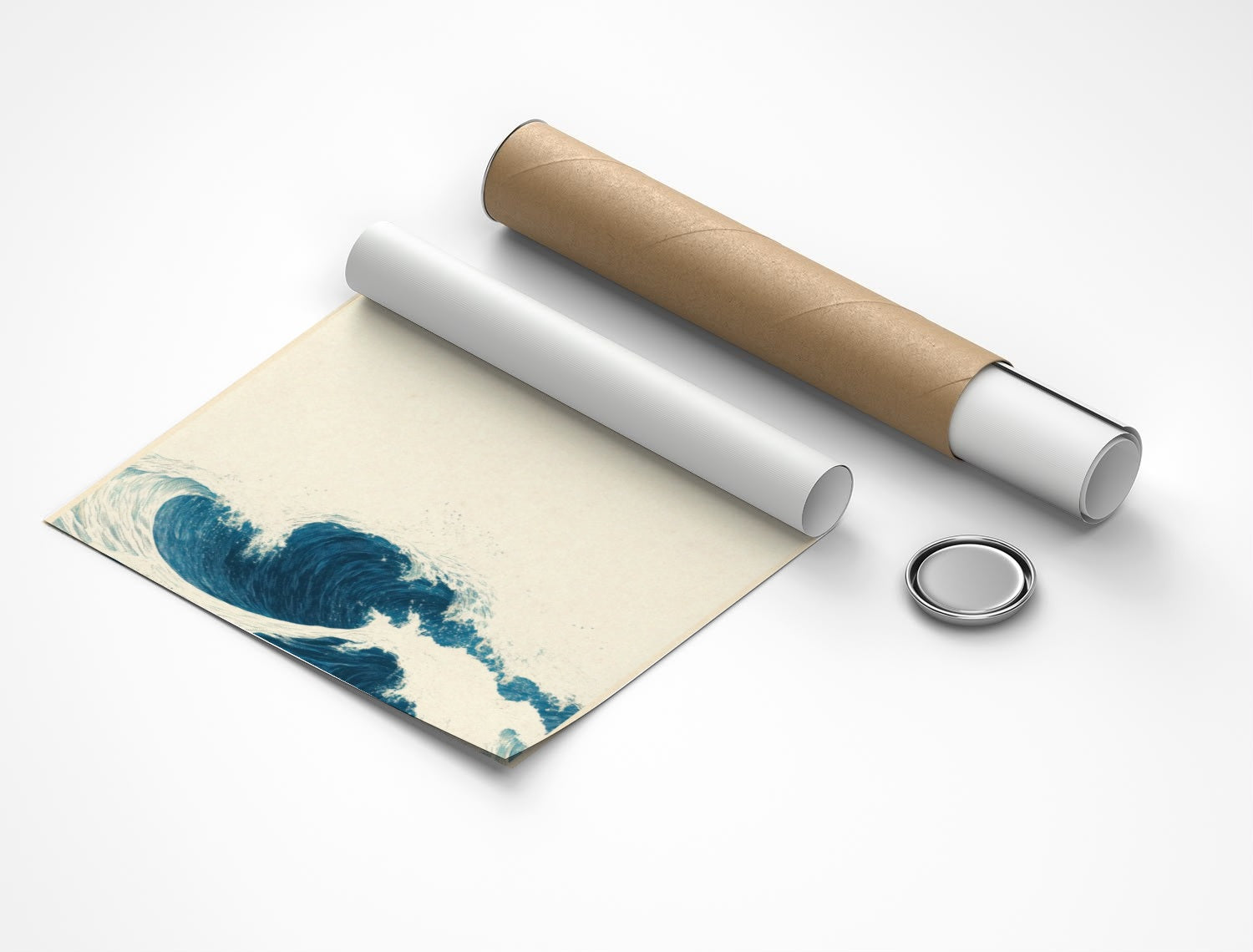 Rolled poster