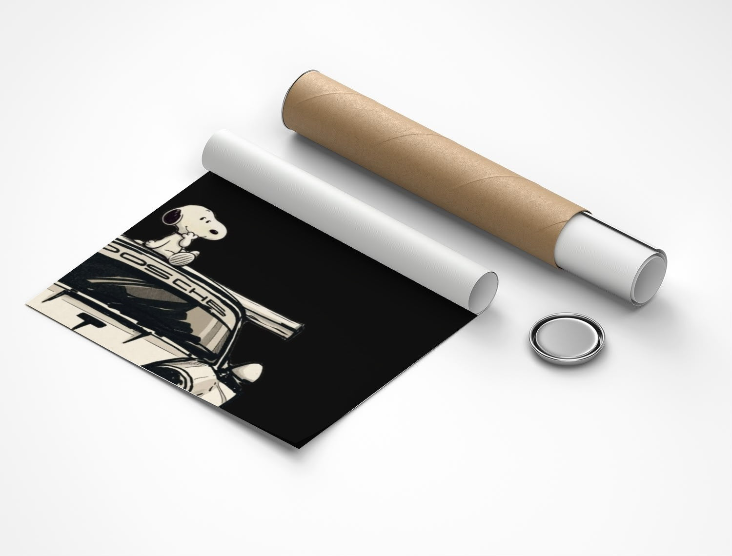 Rolled poster