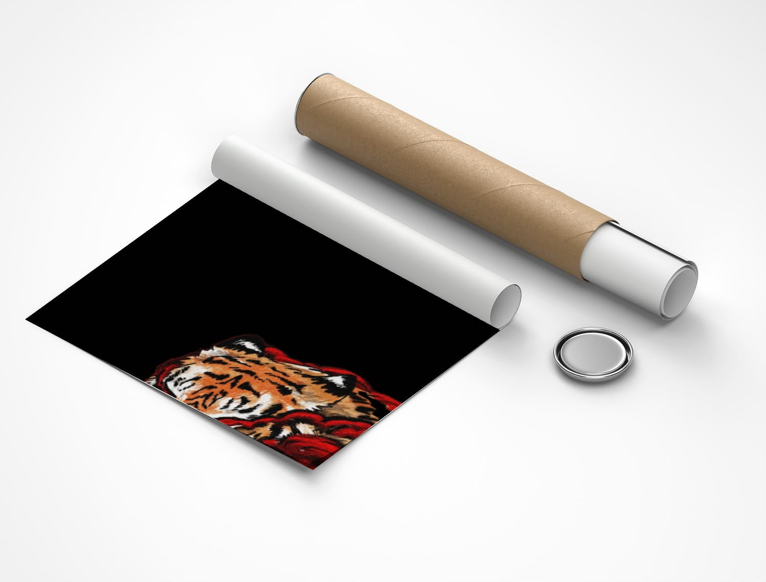 Rolled poster