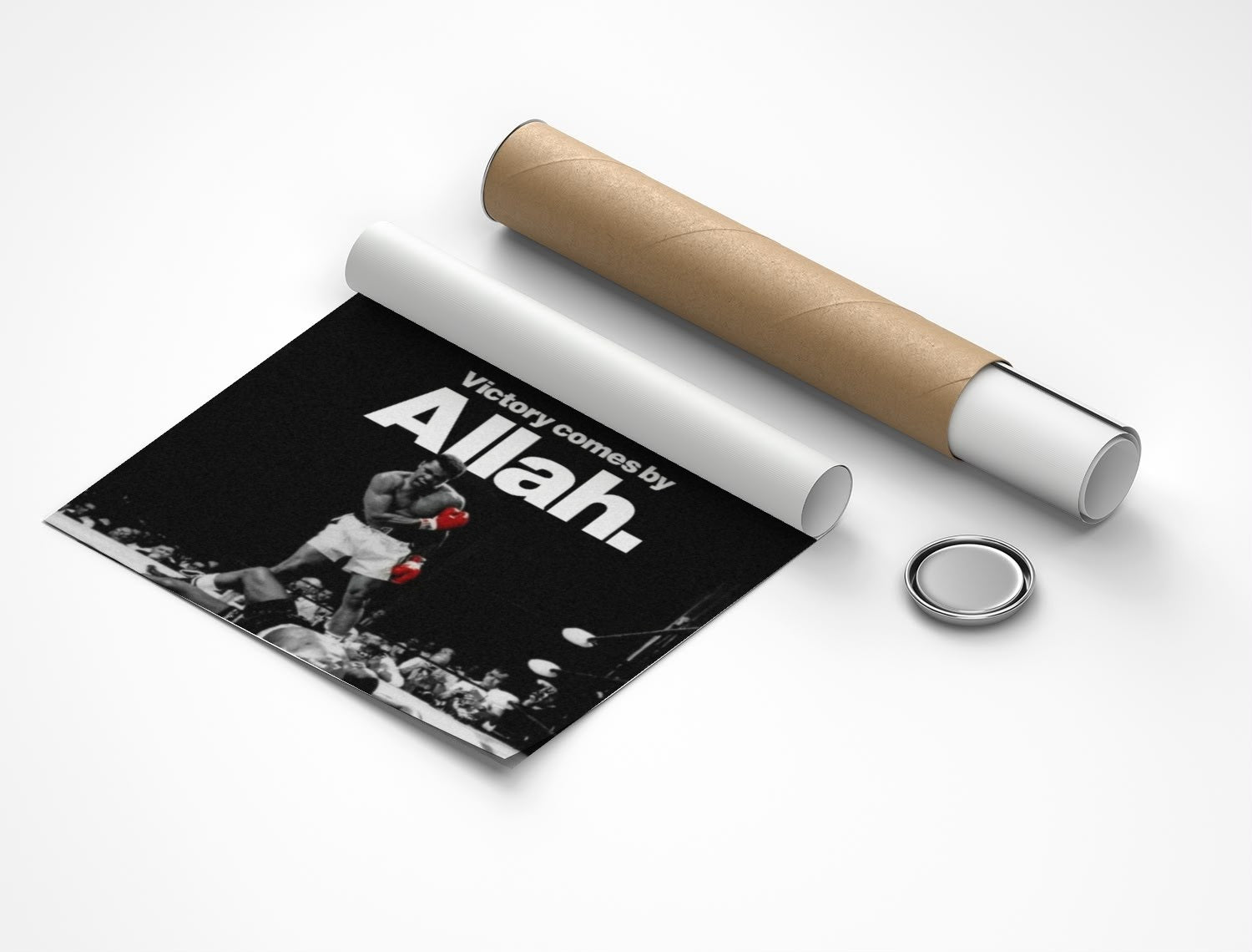 Rolled poster