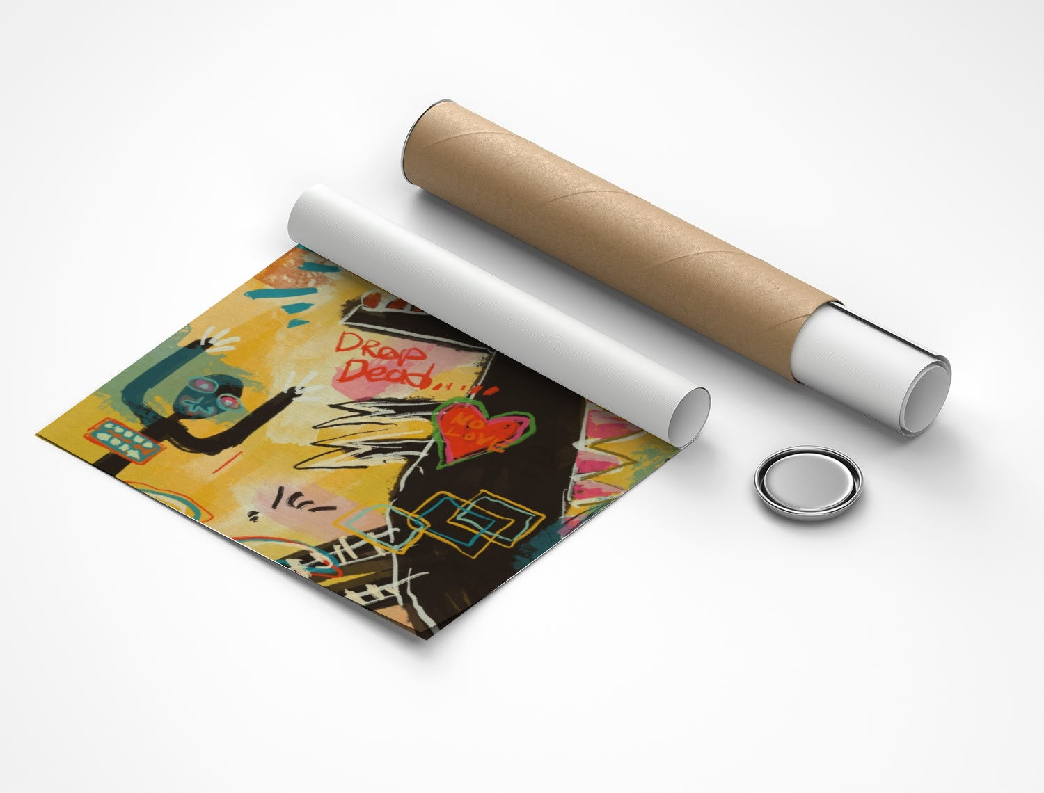 Rolled poster