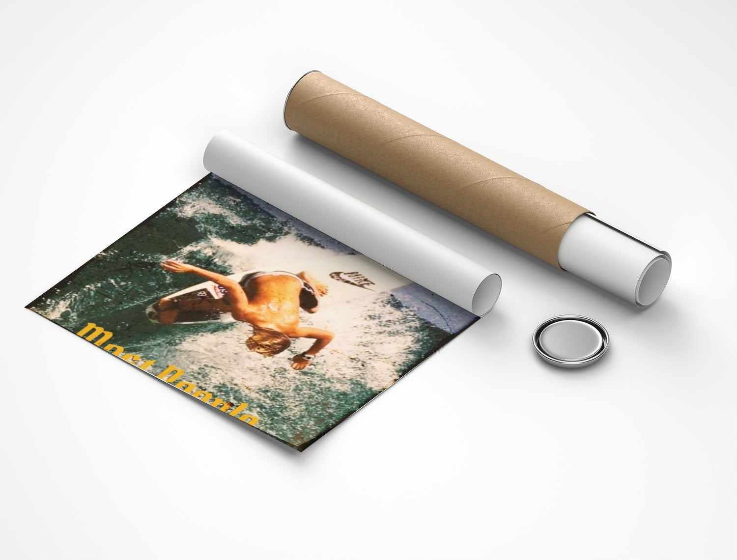 Rolled poster