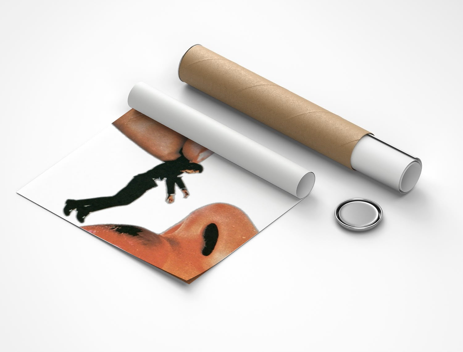 Rolled poster