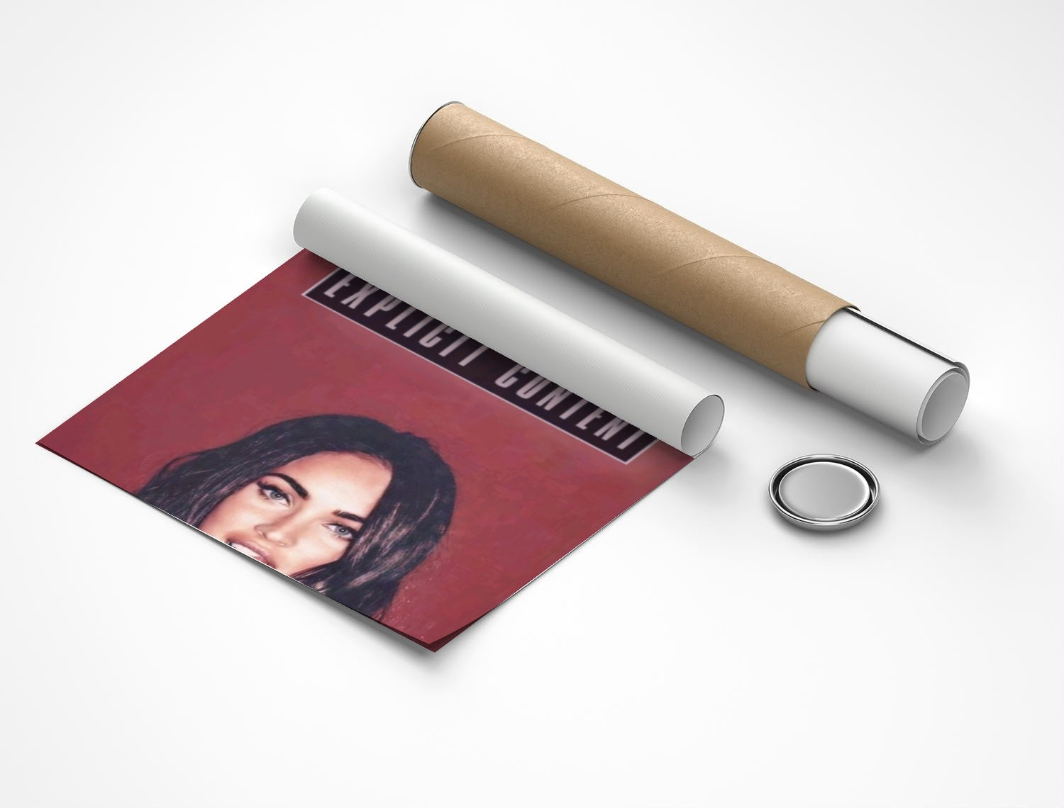Rolled poster