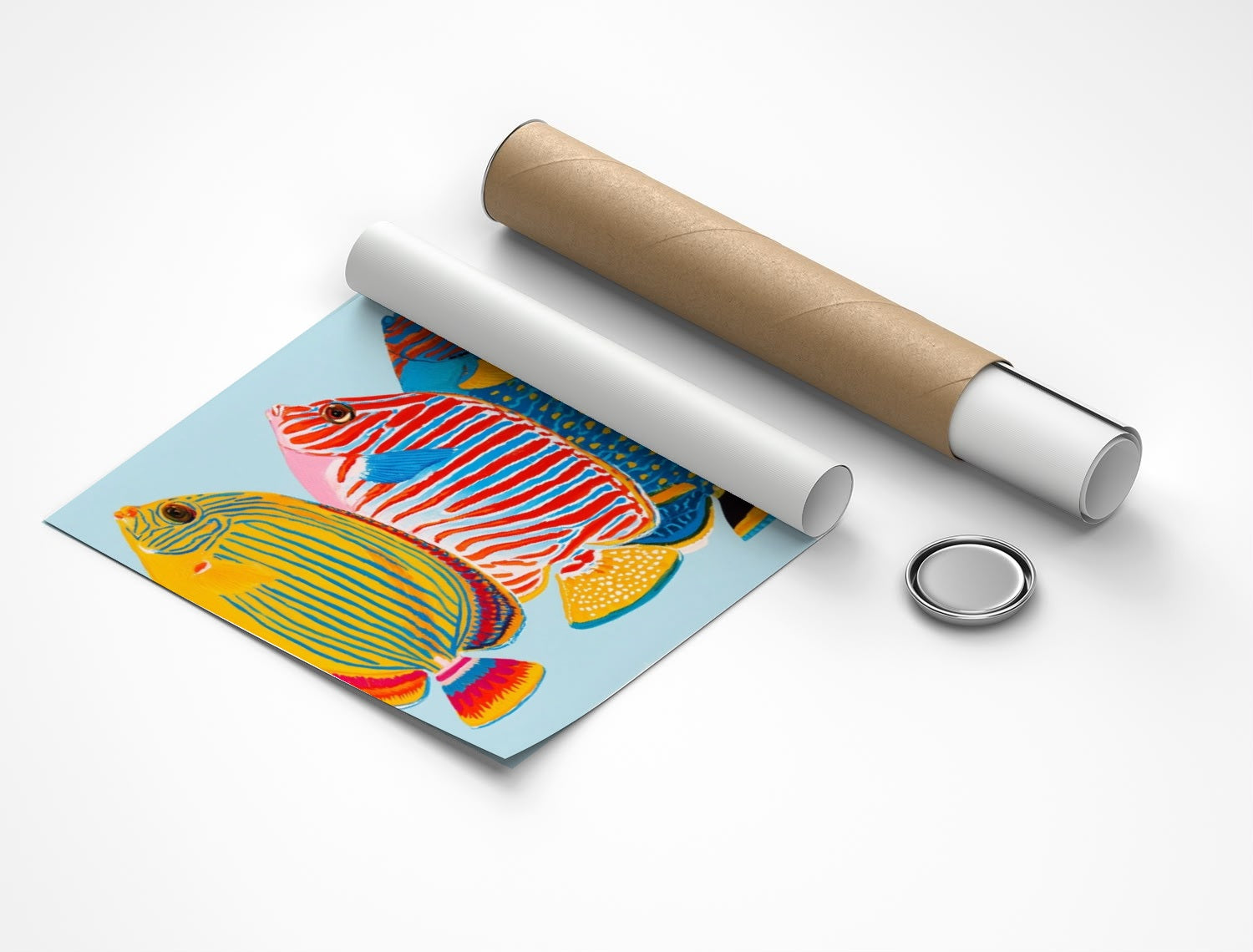 Rolled poster
